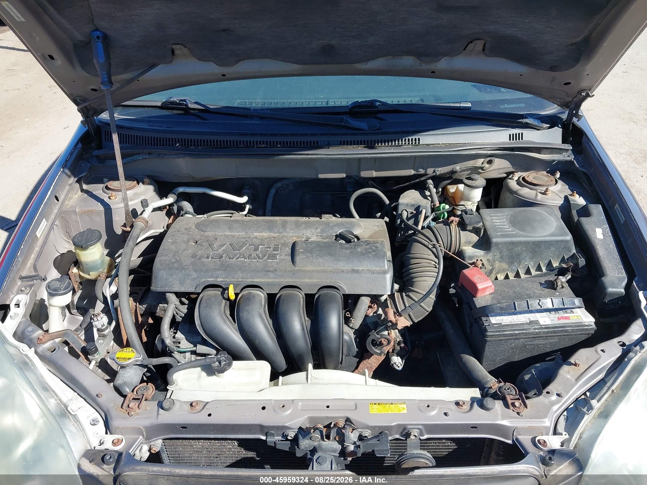 2004 Toyota Corolla S Gray vin: 2T1BR32E94C283891
