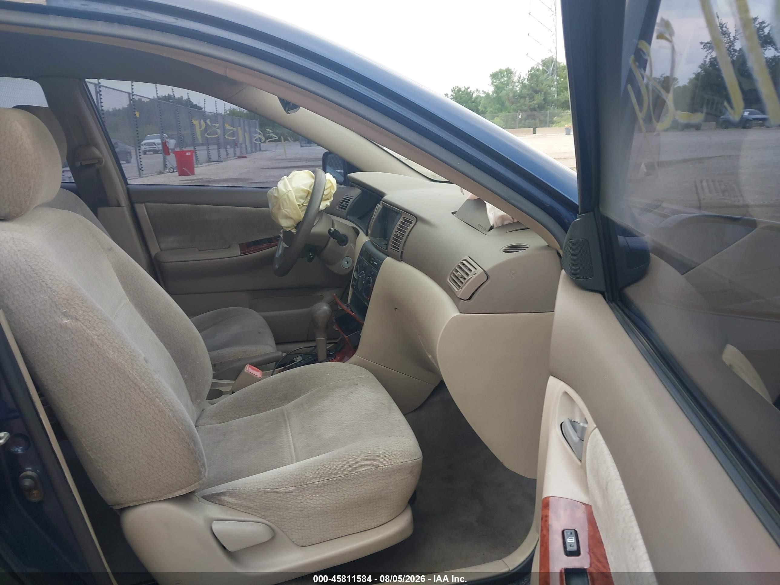 2004 Toyota Corolla Le Dark Blue vin: 2T1BR32E94C297709