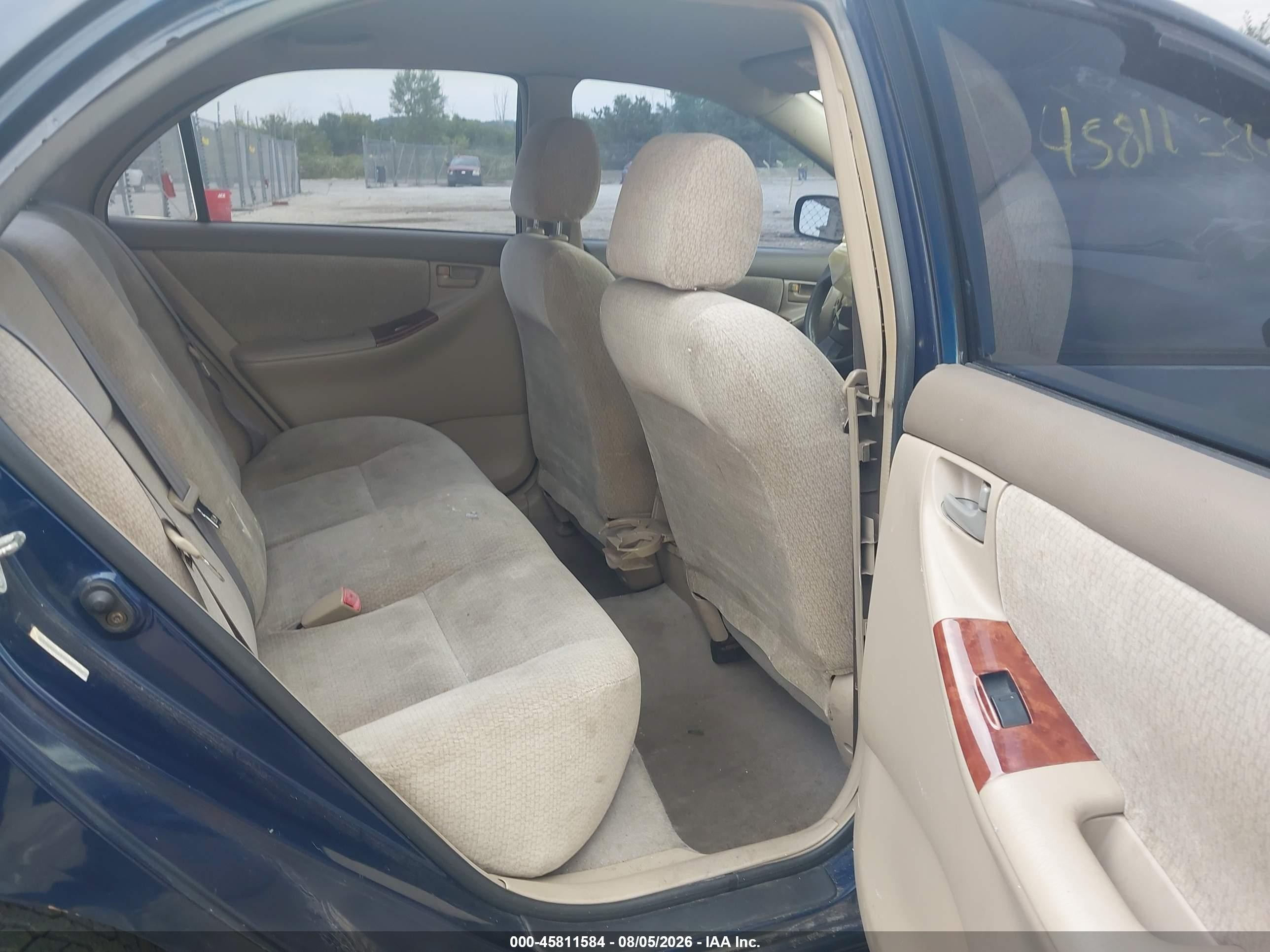 2004 Toyota Corolla Le Dark Blue vin: 2T1BR32E94C297709