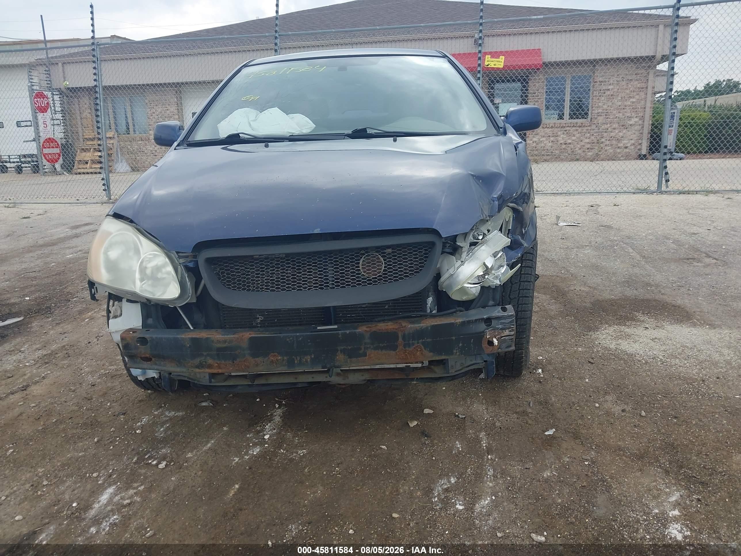 2004 Toyota Corolla Le Dark Blue vin: 2T1BR32E94C297709