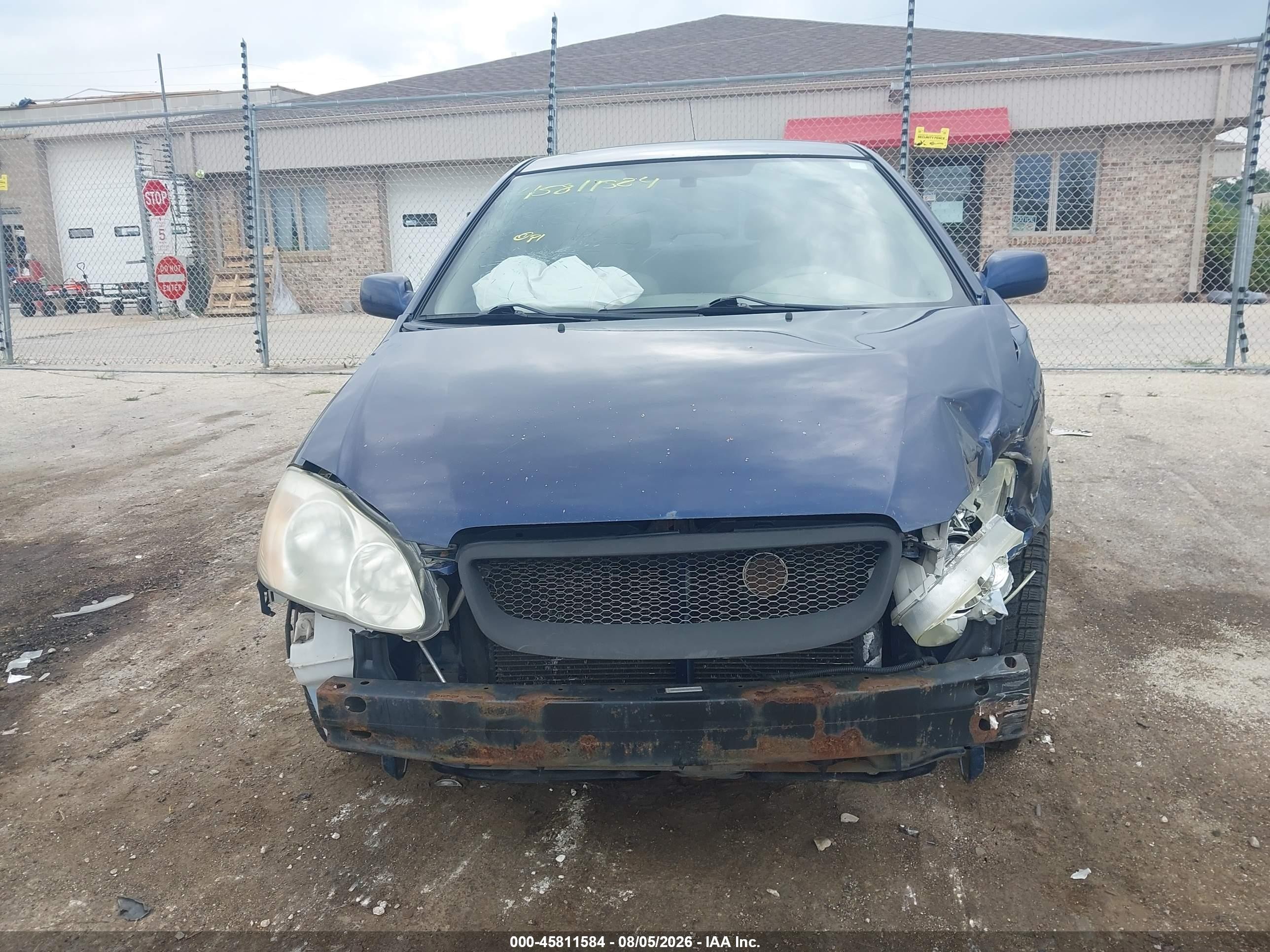 2004 Toyota Corolla Le Dark Blue vin: 2T1BR32E94C297709