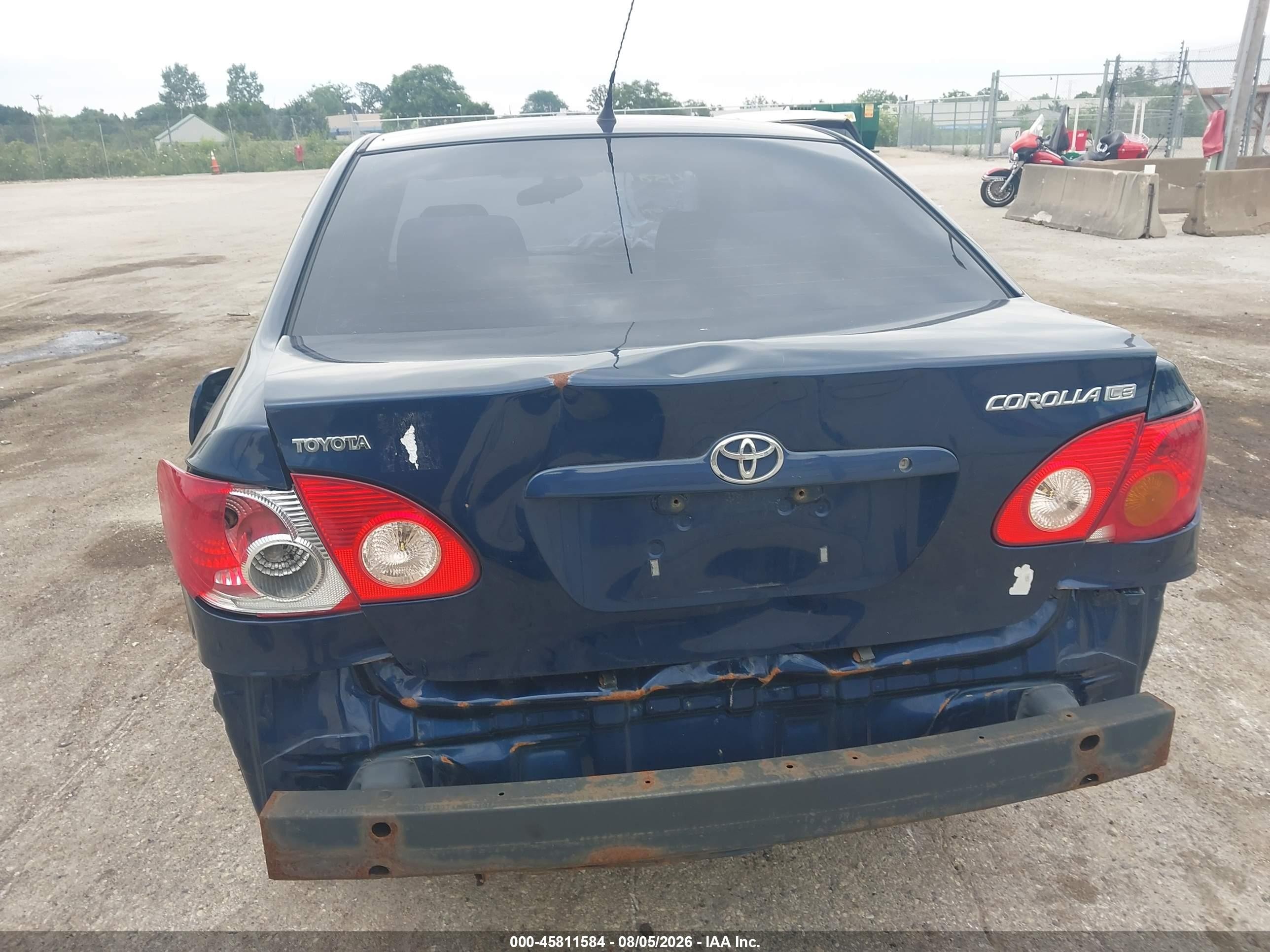 2004 Toyota Corolla Le Dark Blue vin: 2T1BR32E94C297709
