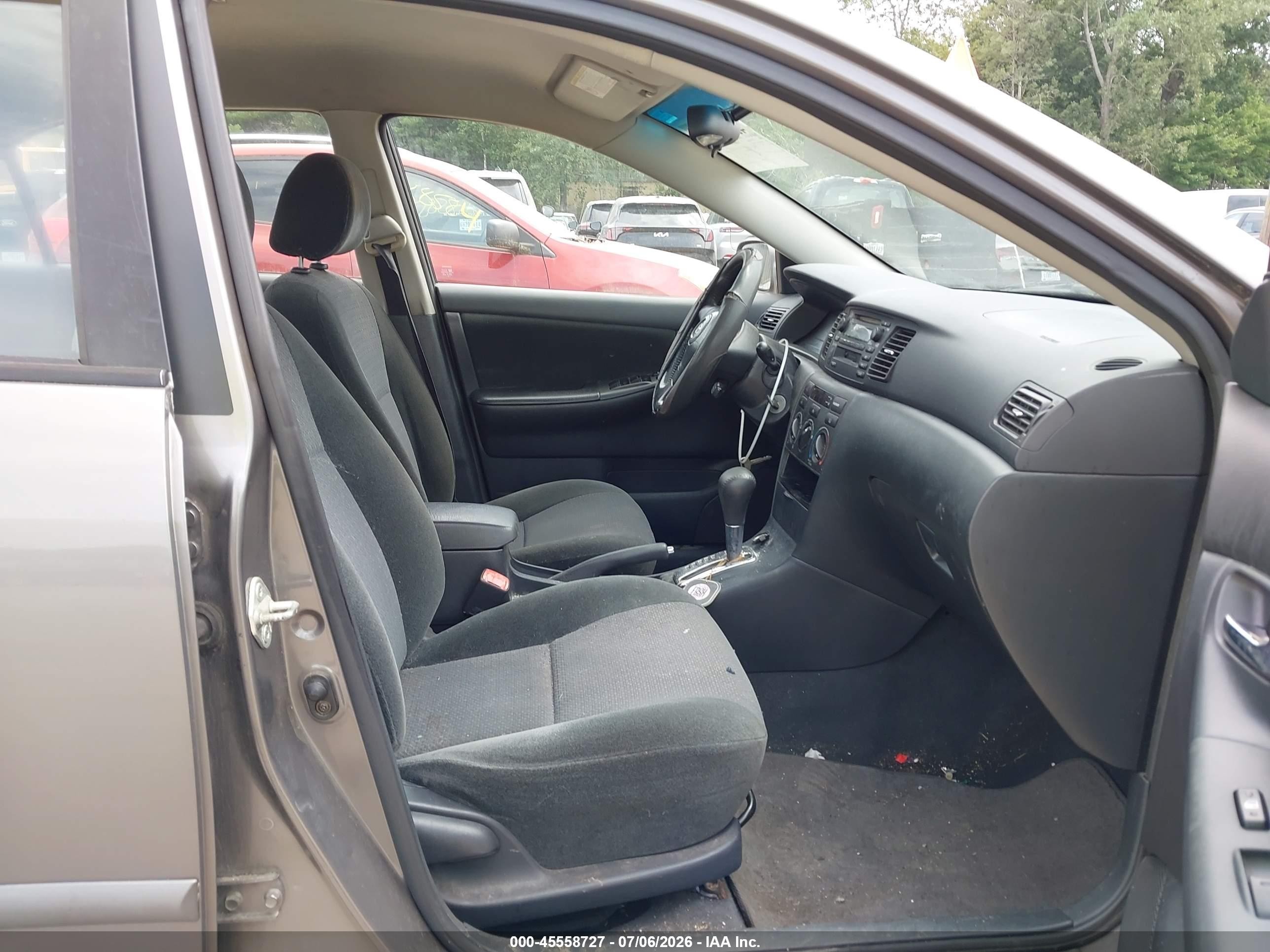 2004 Toyota Corolla S Серый vin: 2T1BR32E94C308093