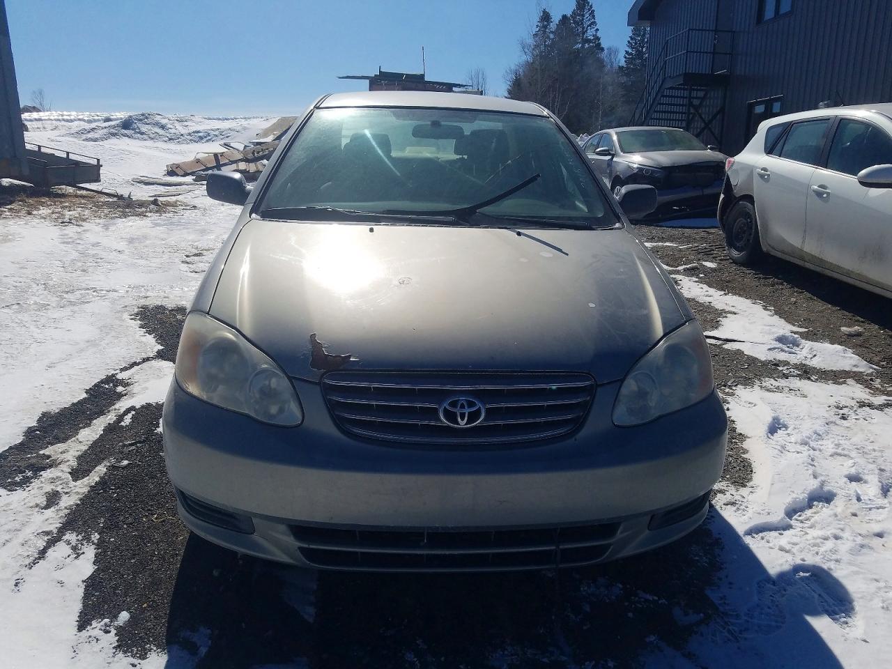 2004 Toyota Corolla Ce Gray vin: 2T1BR32E94C798714