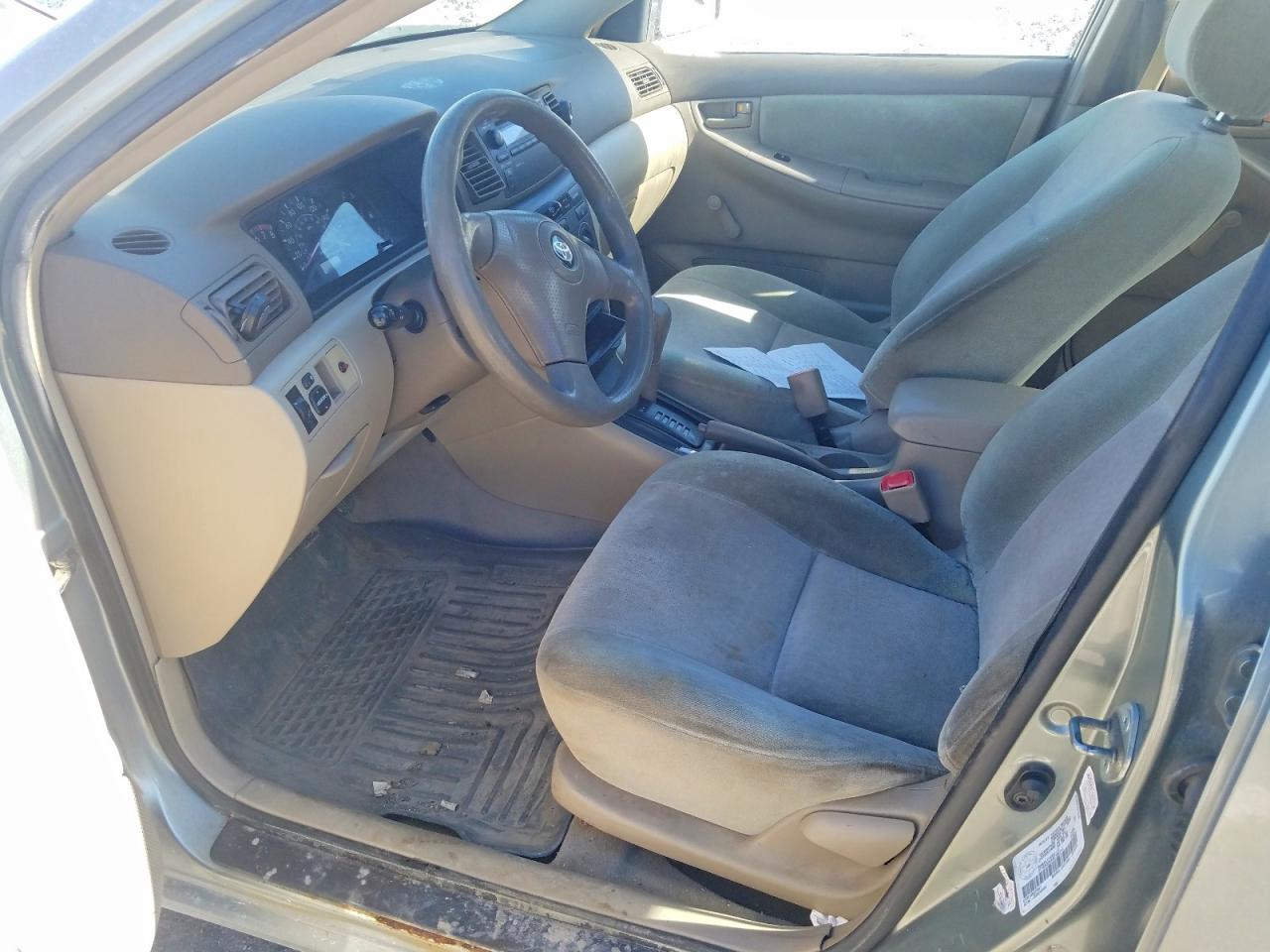 2004 Toyota Corolla Ce Gray vin: 2T1BR32E94C798714