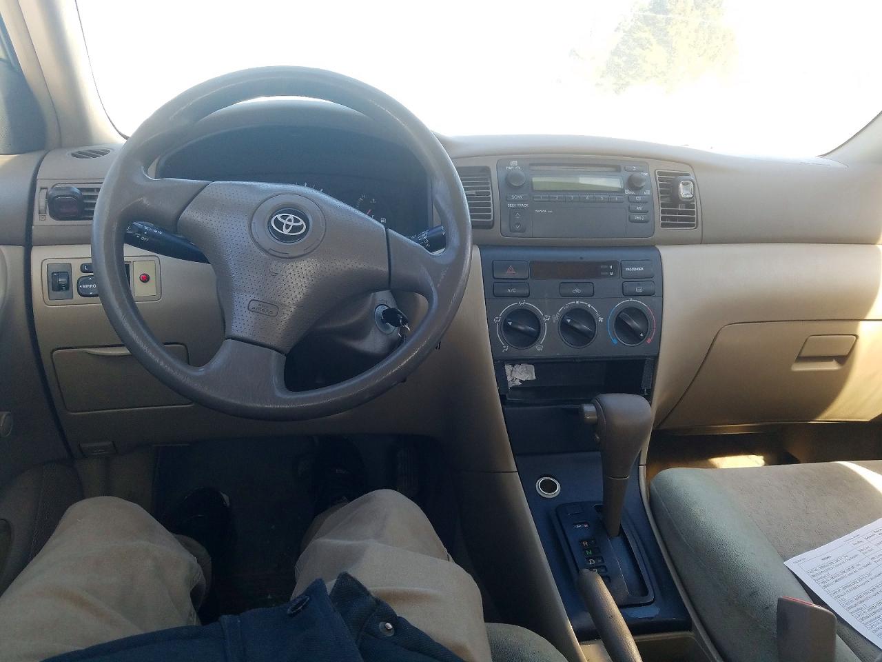 2004 Toyota Corolla Ce Gray vin: 2T1BR32E94C798714