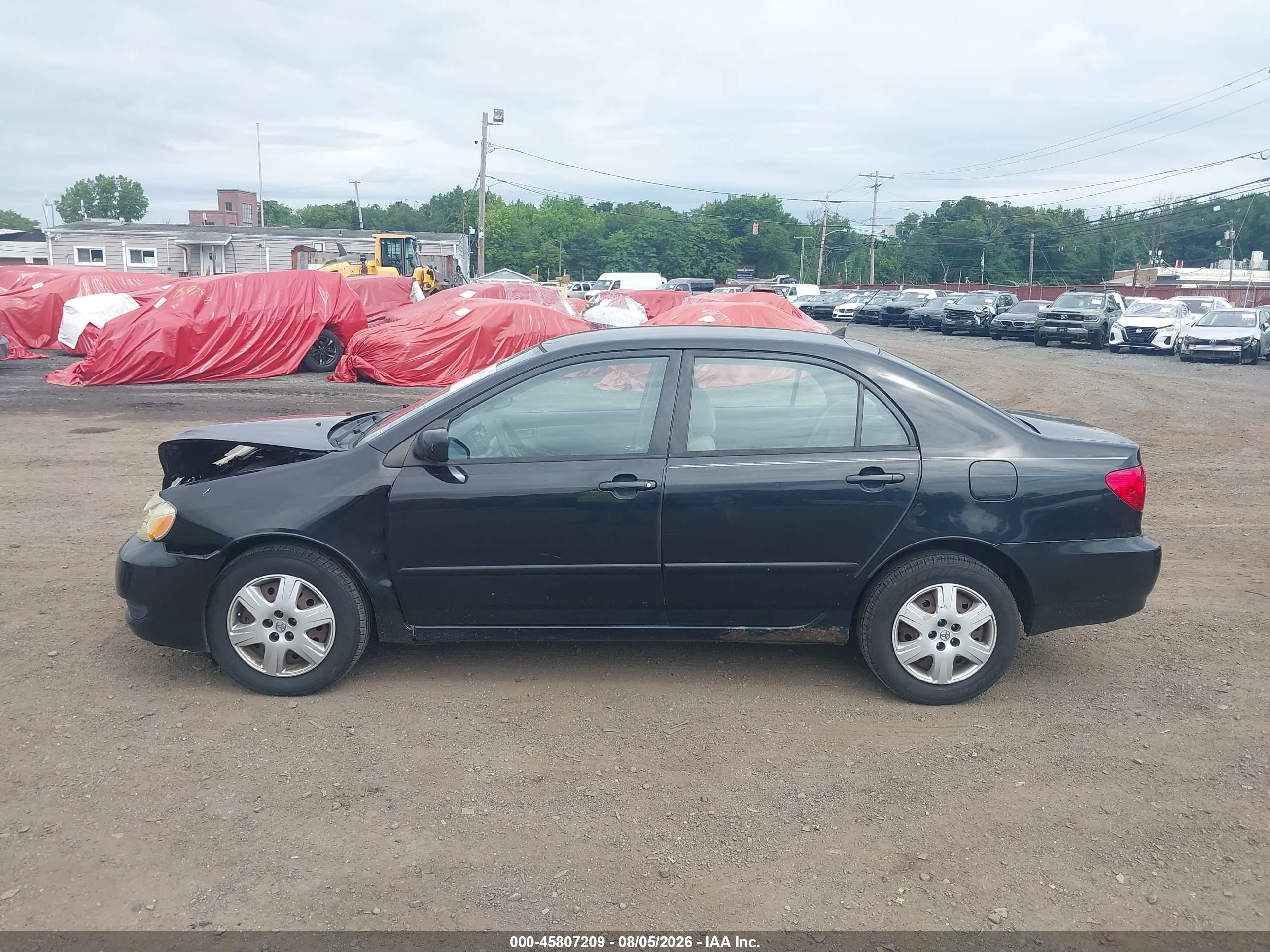 2005 Toyota Corolla Le Black vin: 2T1BR32E95C337434