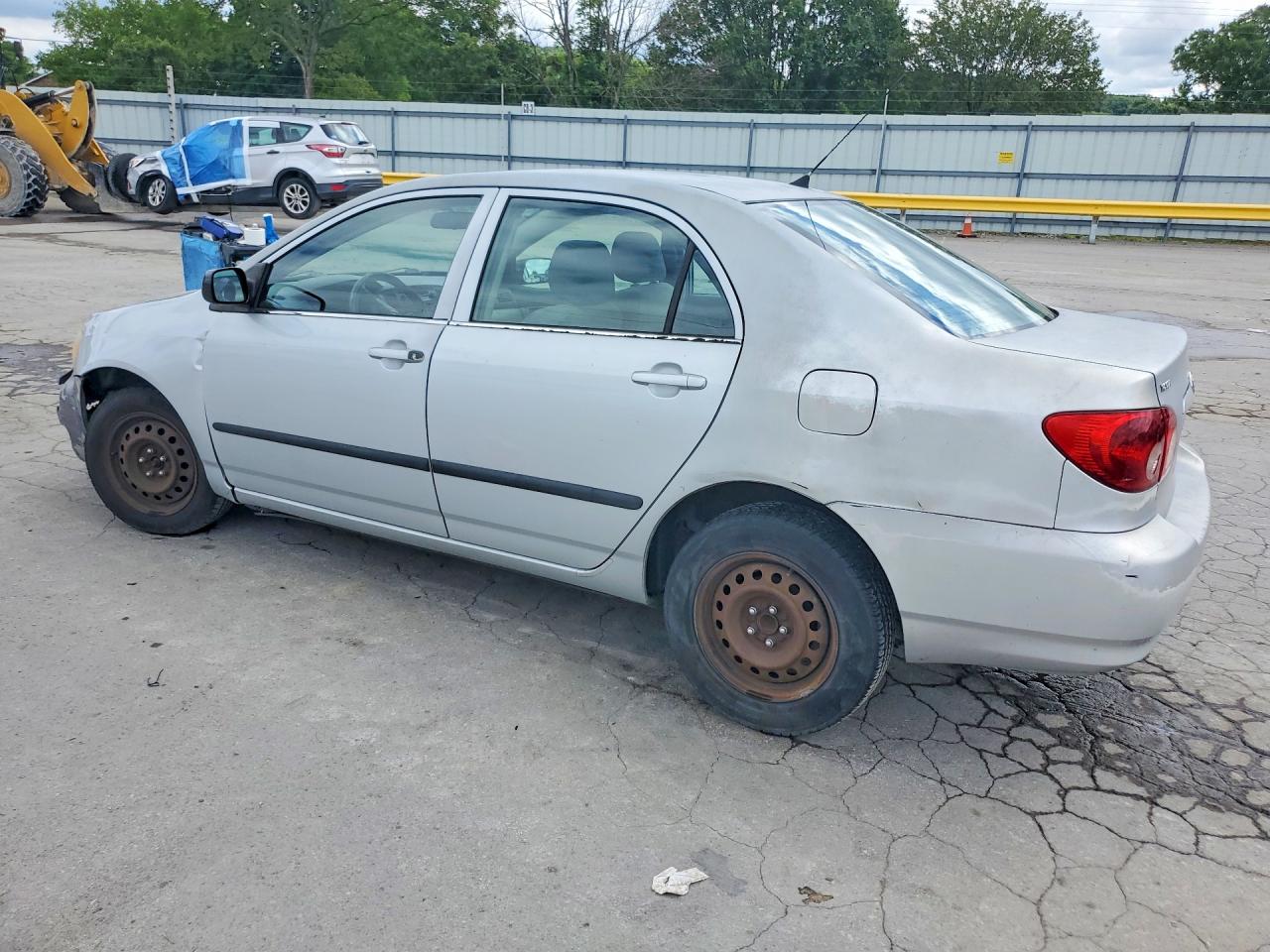 2005 Toyota Corolla Ce Silver vin: 2T1BR32E95C338227