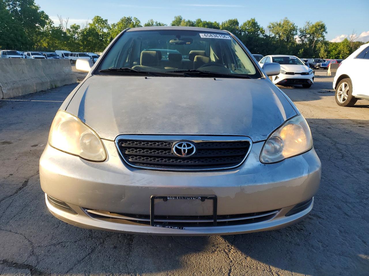 2005 Toyota Corolla Le Silver vin: 2T1BR32E95C410124