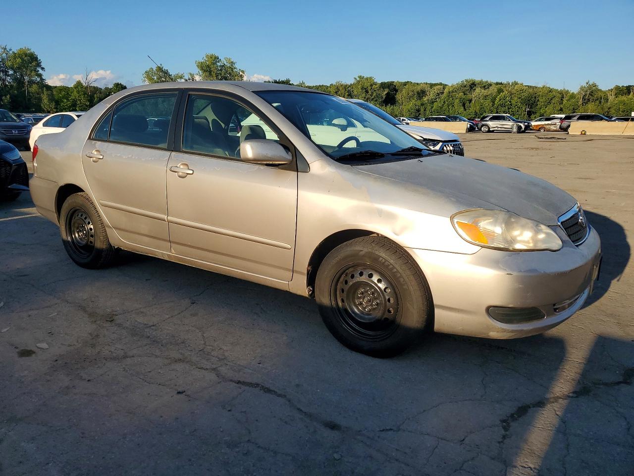 2005 Toyota Corolla Le Silver vin: 2T1BR32E95C410124