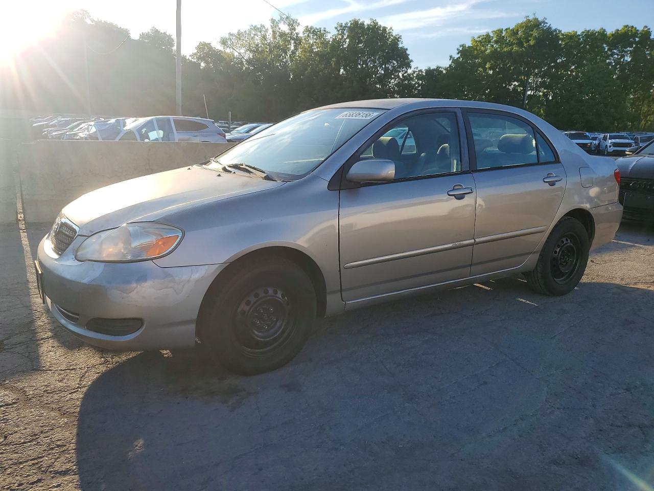 2005 Toyota Corolla Le Silver vin: 2T1BR32E95C410124