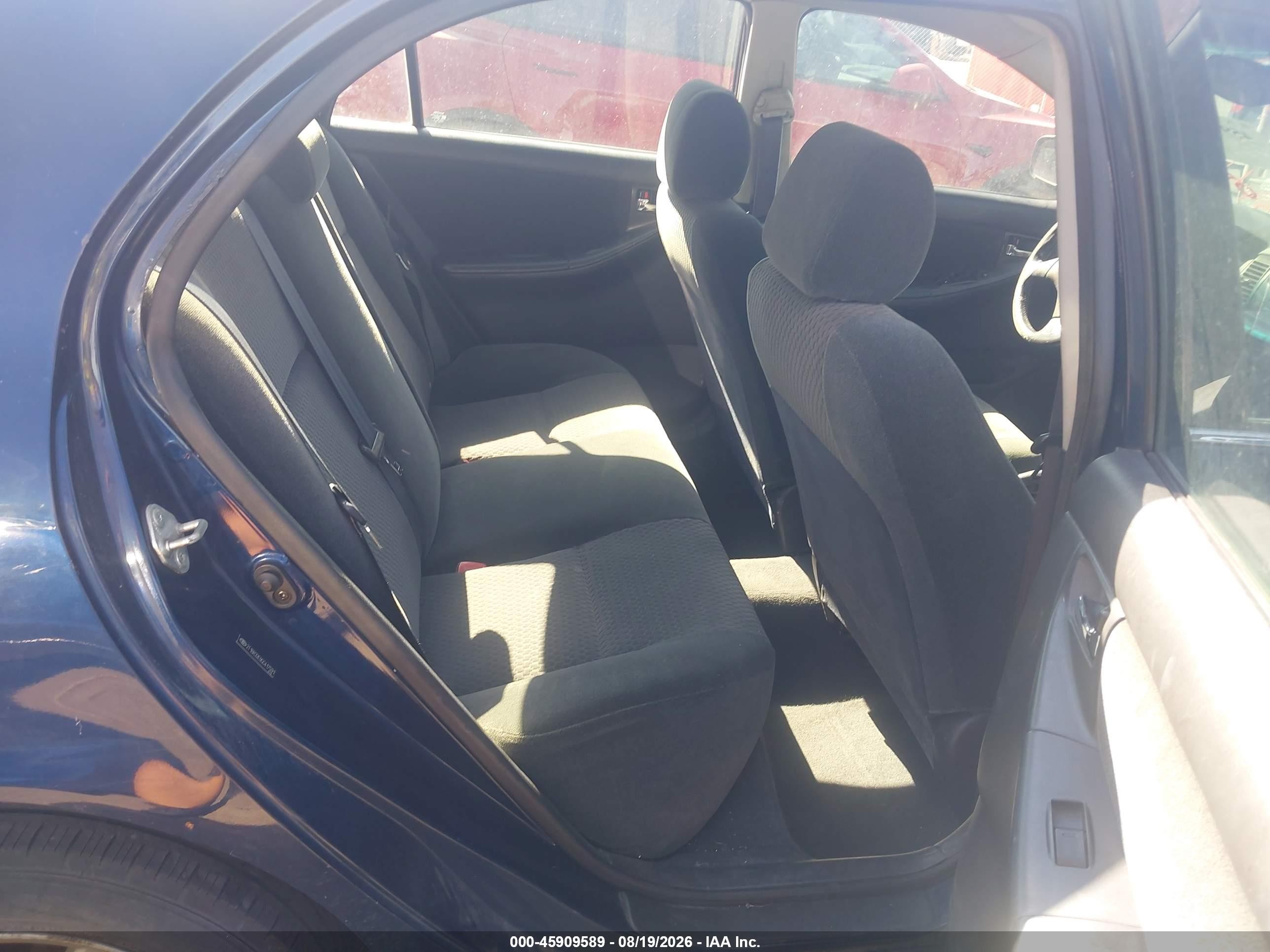 2005 Toyota Corolla S Синий vin: 2T1BR32E95C417591