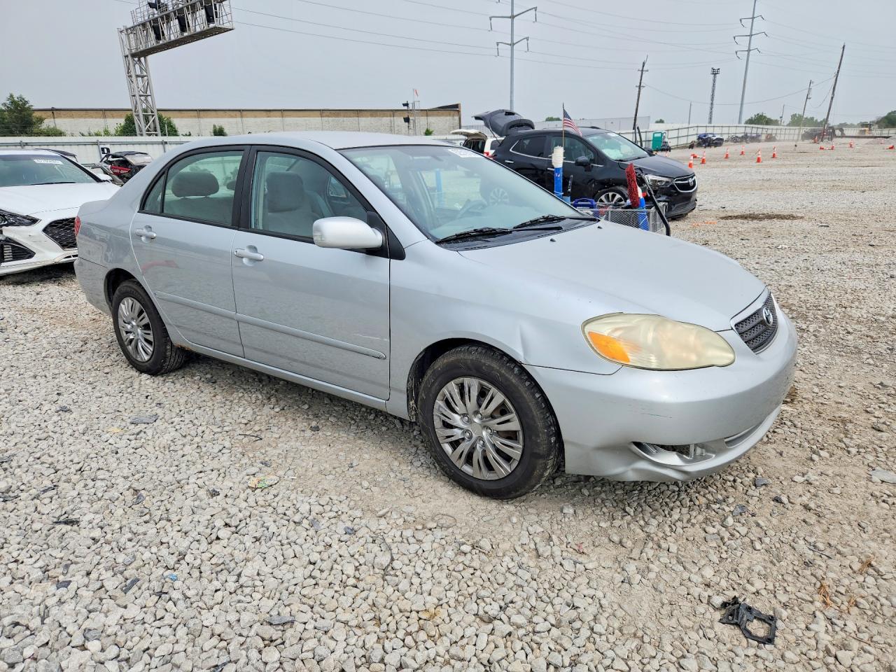 2005 Toyota Corolla Le Silver vin: 2T1BR32E95C459632