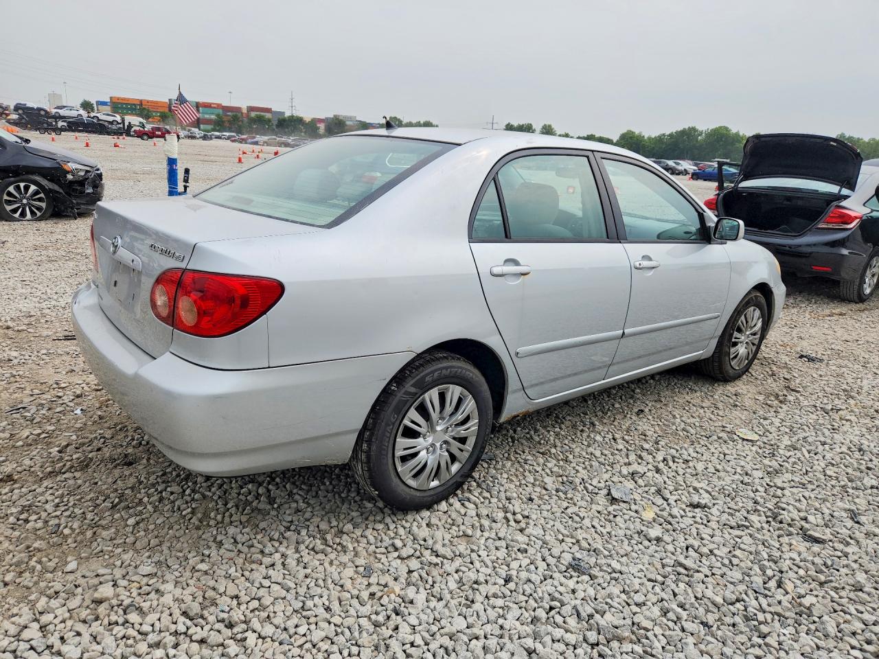 2005 Toyota Corolla Le Silver vin: 2T1BR32E95C459632