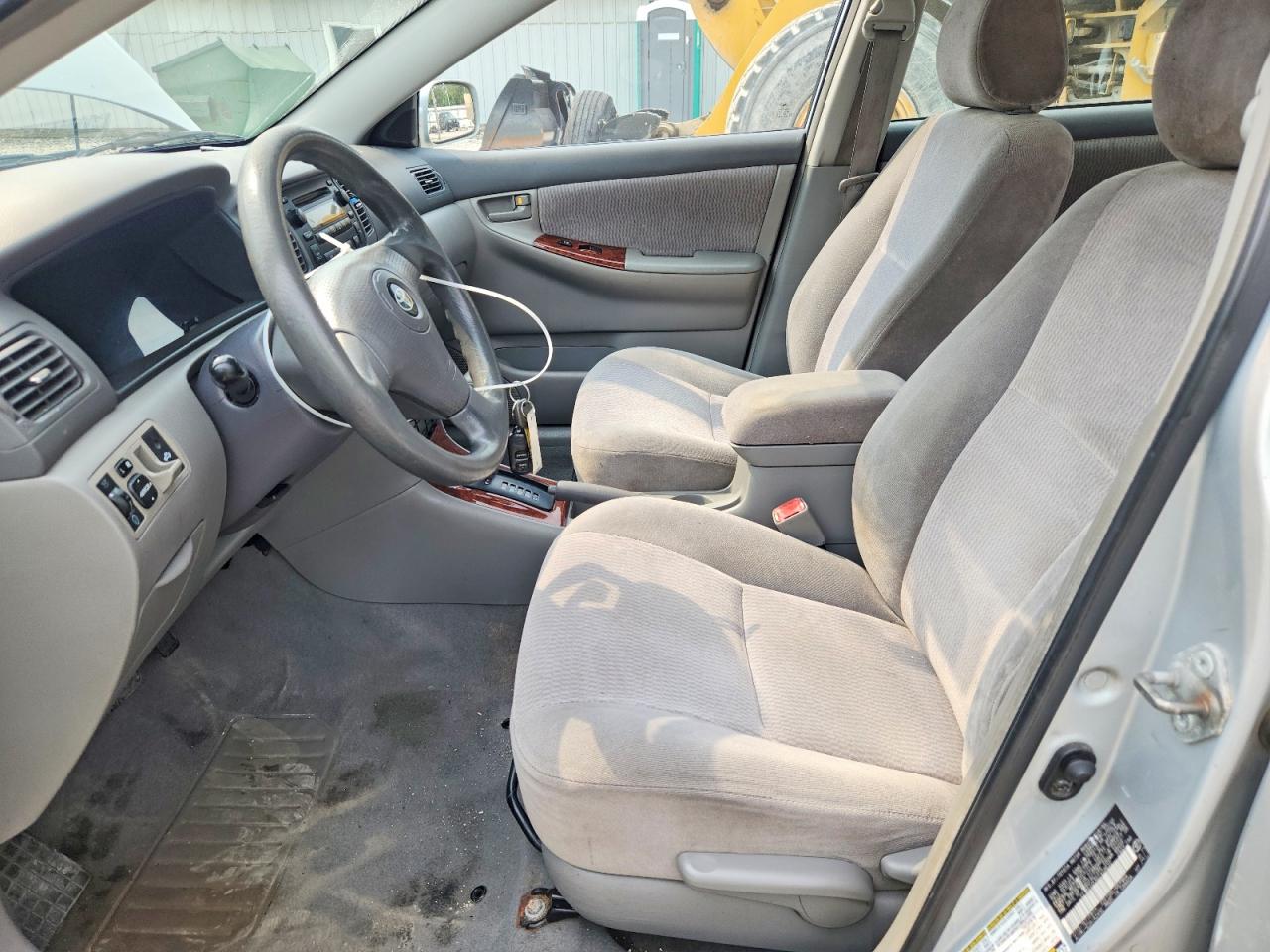 2005 Toyota Corolla Le Silver vin: 2T1BR32E95C459632