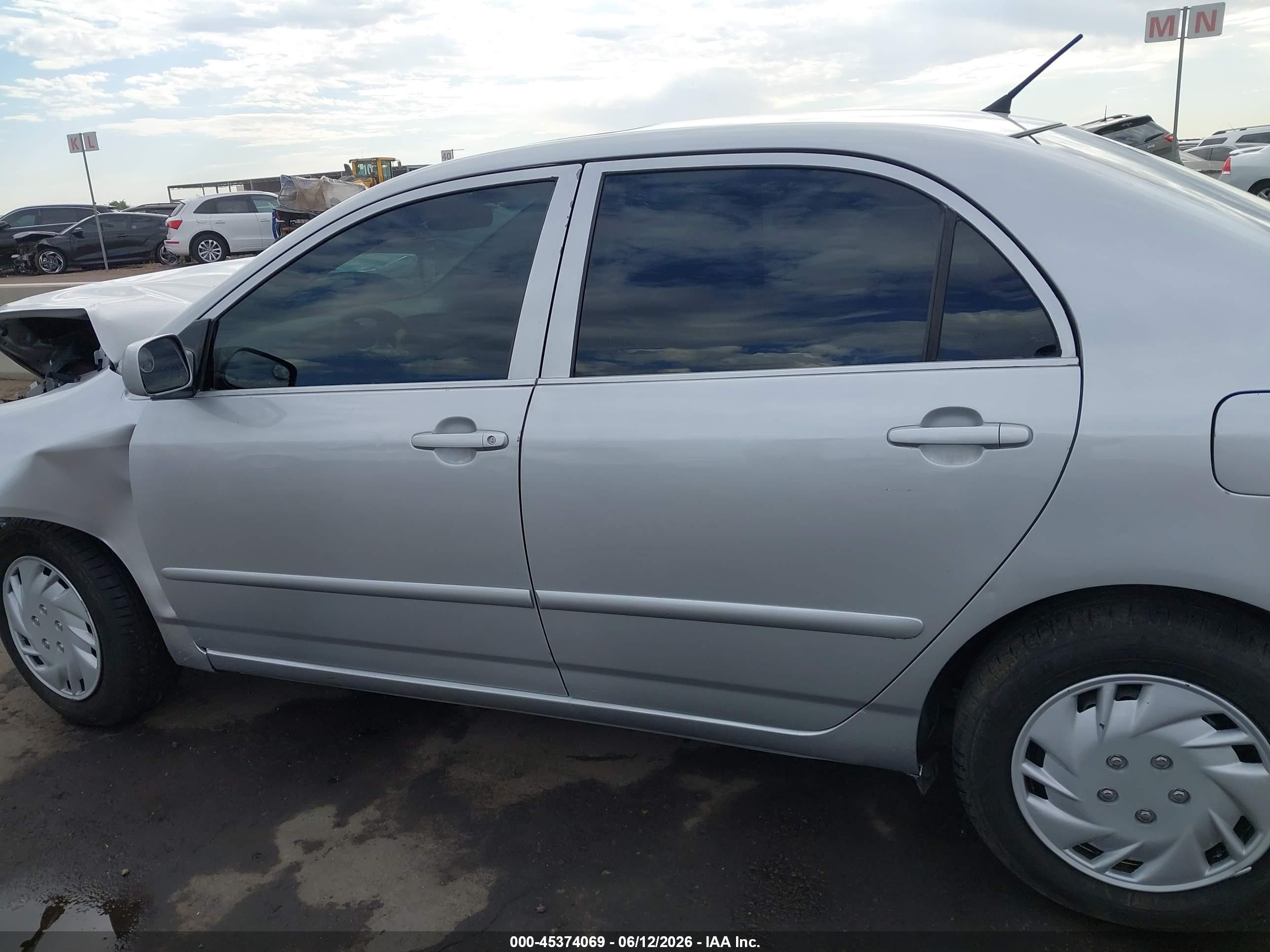 2005 Toyota Corolla Le Silver vin: 2T1BR32E95C490881