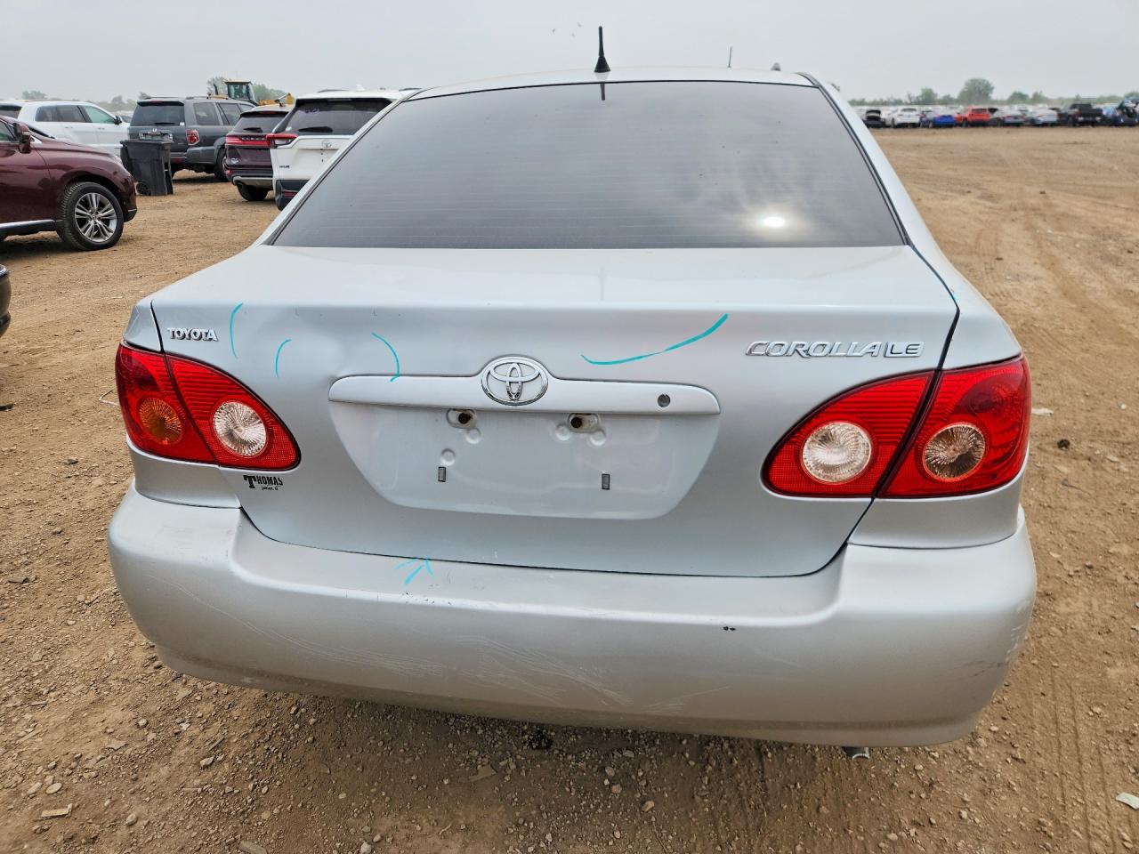2005 Toyota Corolla Le Silver vin: 2T1BR32E95C557690