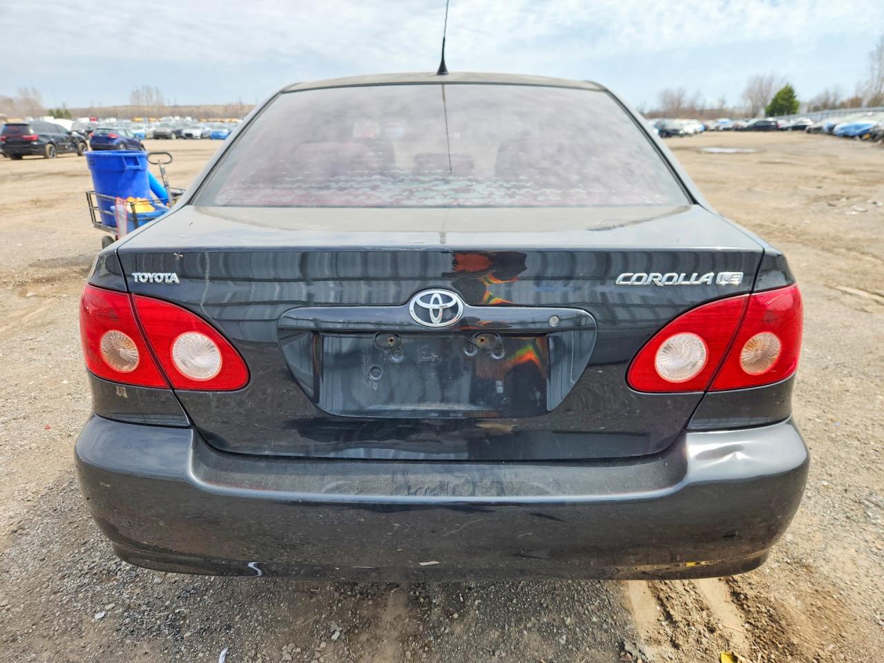 2005 Toyota Corolla Ce Black vin: 2T1BR32E95C862882