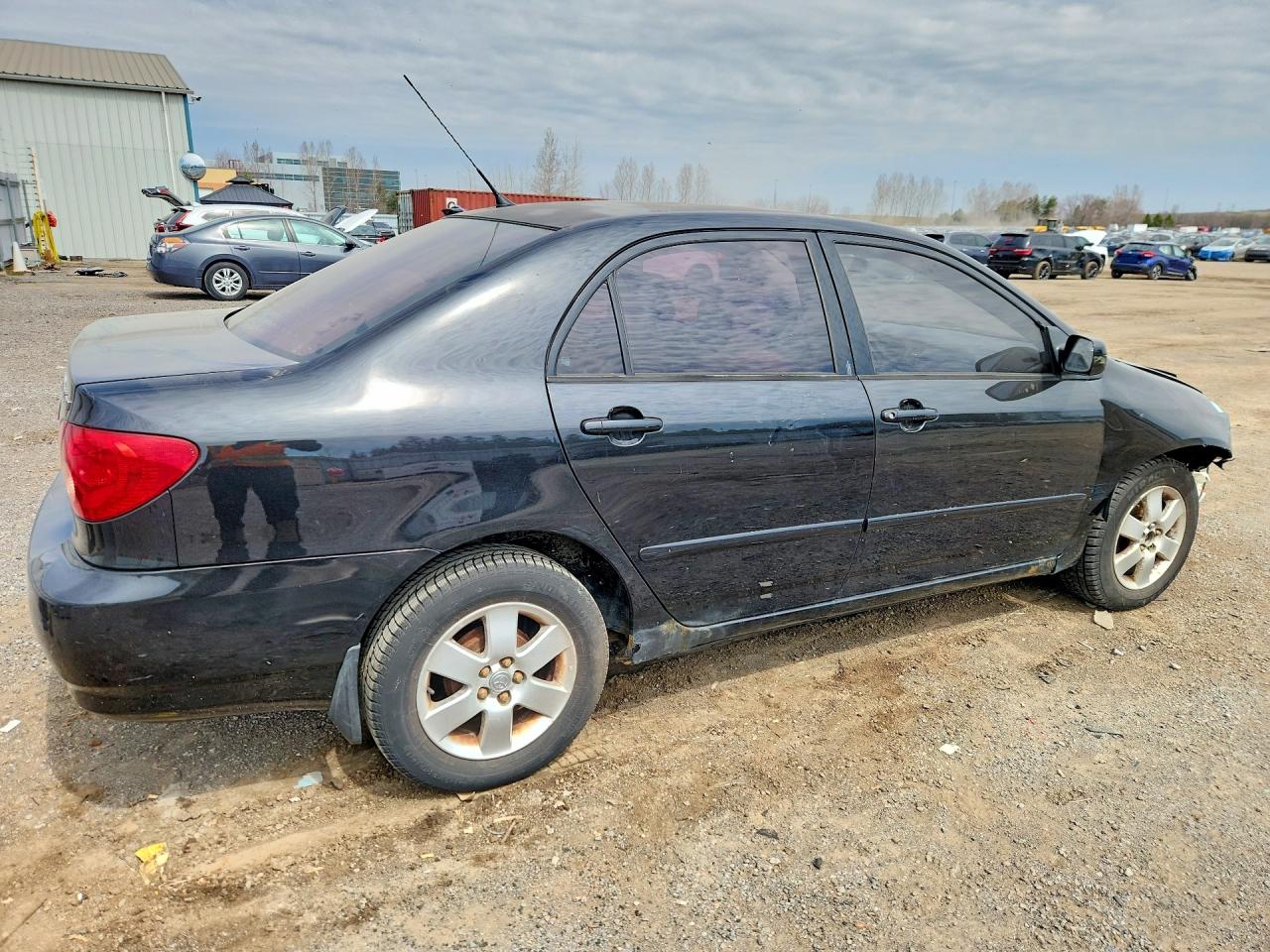 2005 Toyota Corolla Ce Black vin: 2T1BR32E95C862882