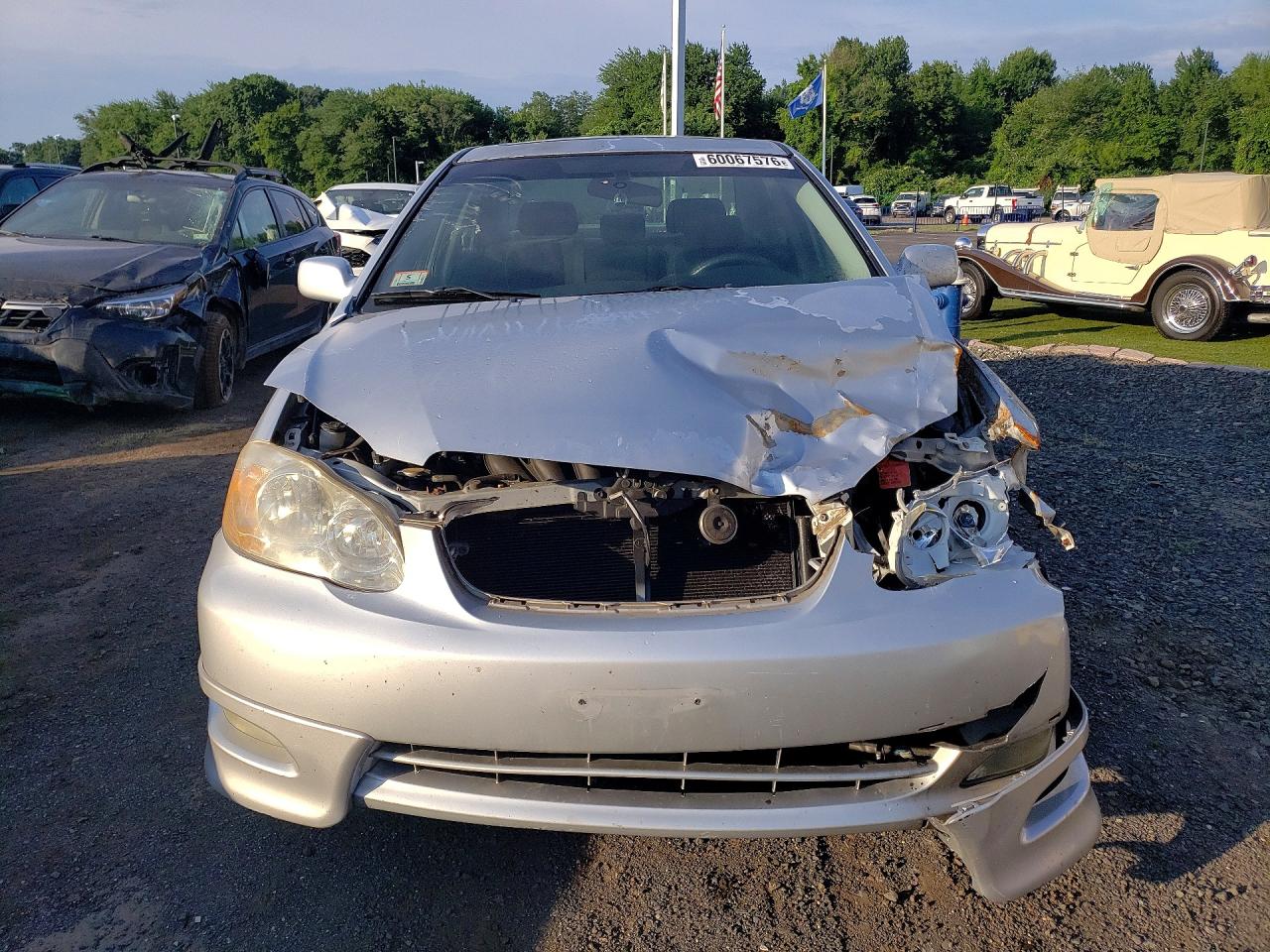 2006 Toyota Corolla S Серебряный vin: 2T1BR32E96C567847