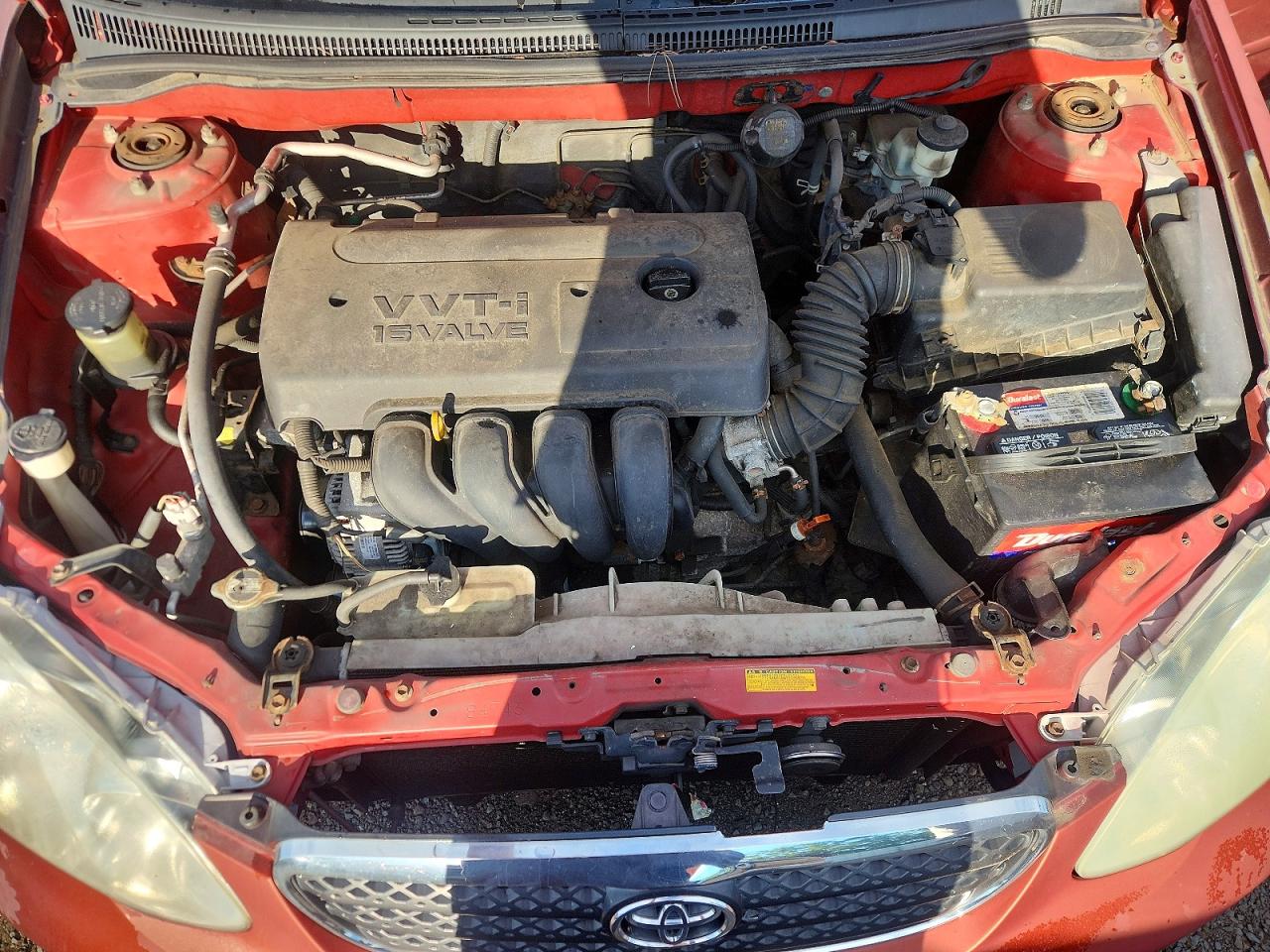 2006 Toyota Corolla Le Burgundy vin: 2T1BR32E96C577648