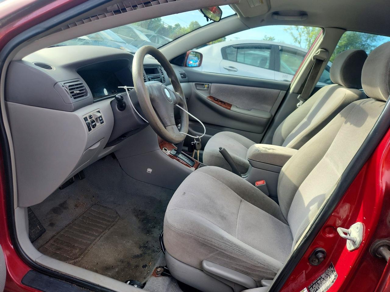 2006 Toyota Corolla Le Burgundy vin: 2T1BR32E96C577648