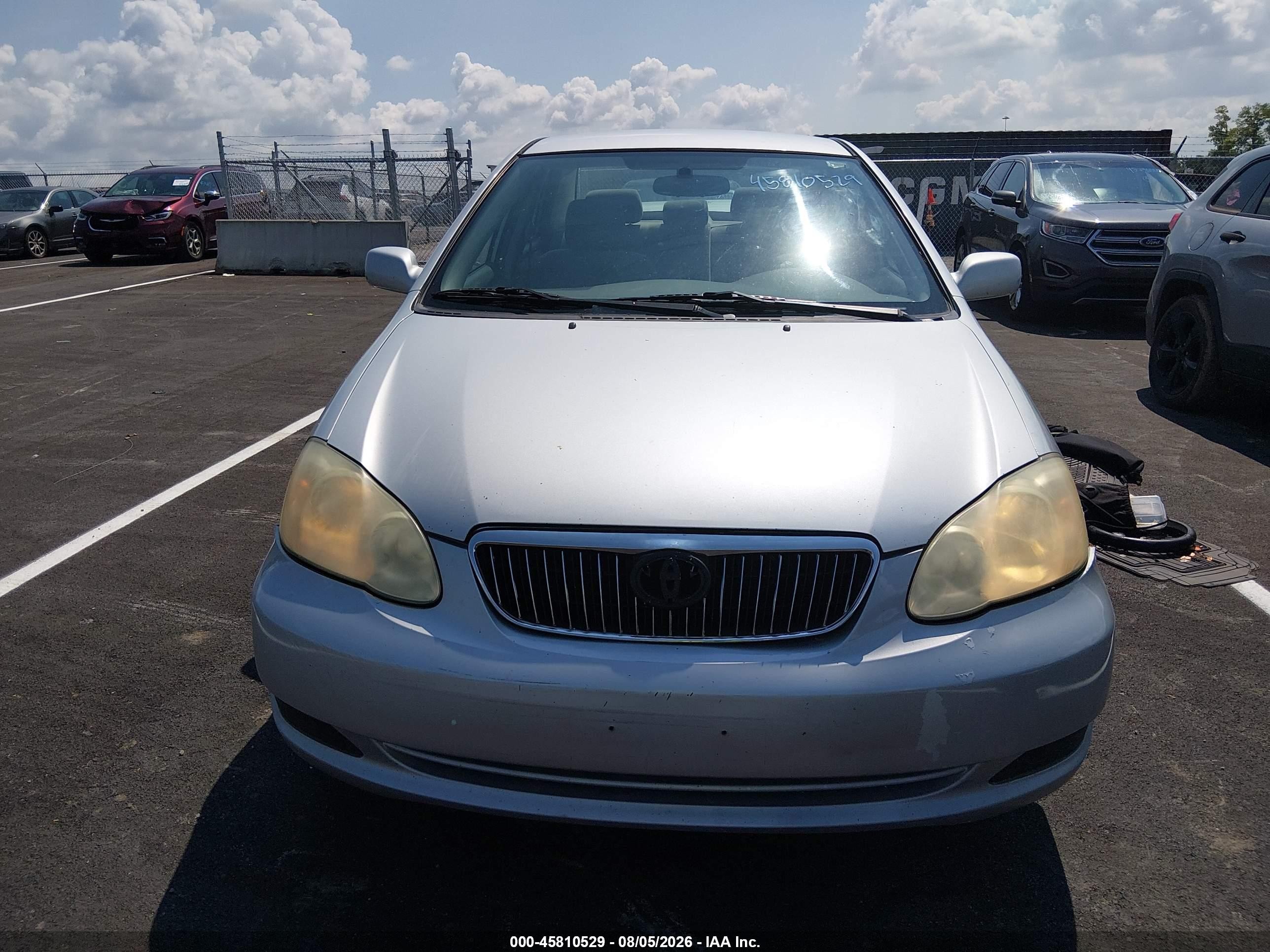 2006 Toyota Corolla Le Silver vin: 2T1BR32E96C596278