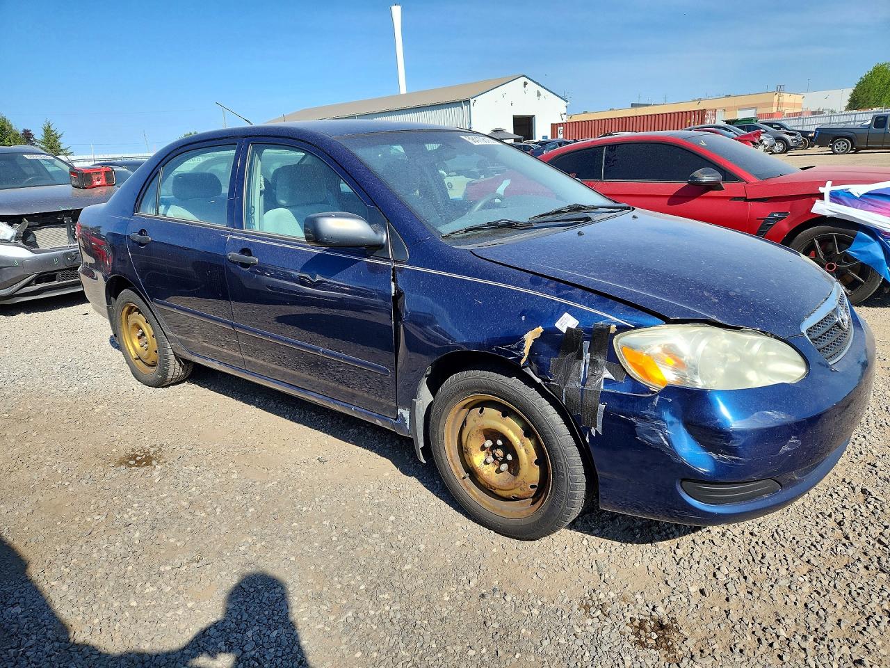 2006 Toyota Corolla Ce Blue vin: 2T1BR32E96C601186