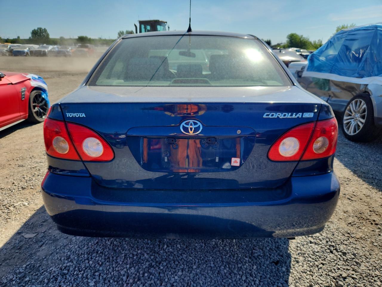 2006 Toyota Corolla Ce Blue vin: 2T1BR32E96C601186