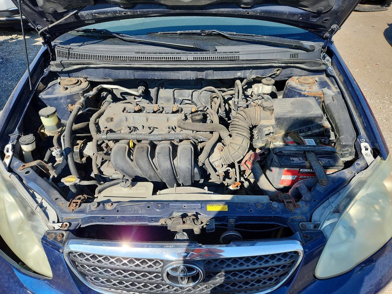 2006 Toyota Corolla Ce Blue vin: 2T1BR32E96C601186