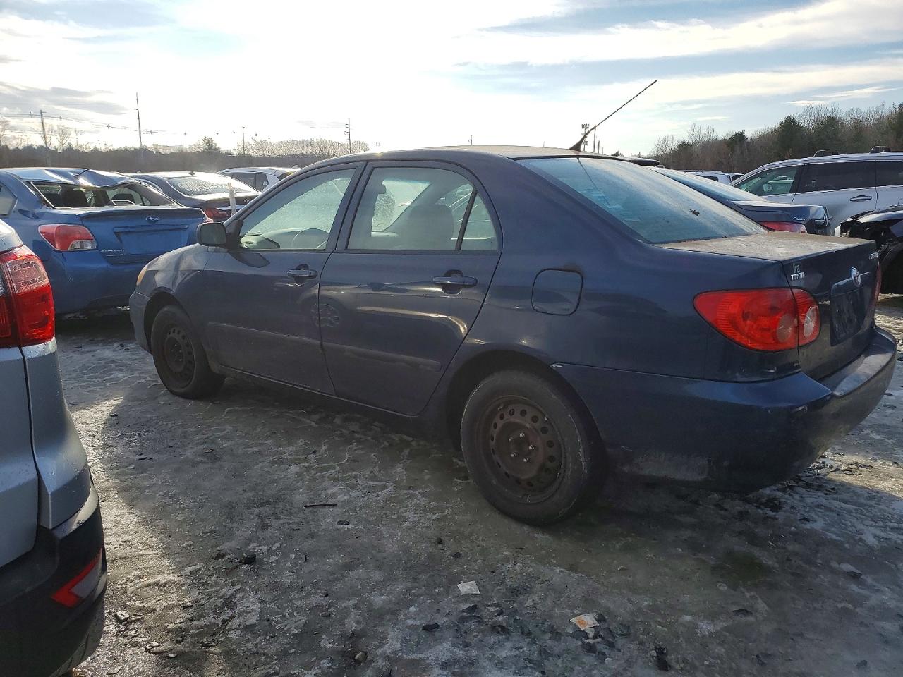 2006 Toyota Corolla Ce Синий vin: 2T1BR32E96C608753