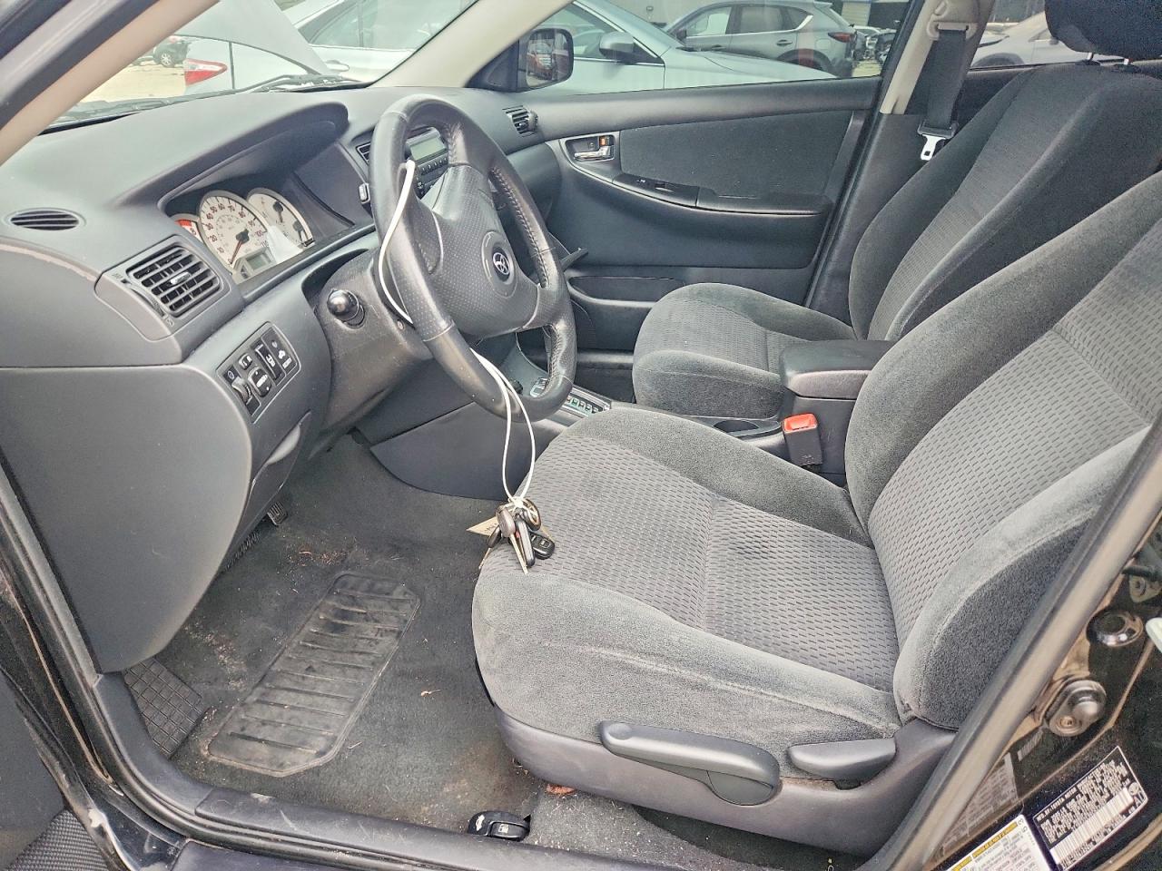 2006 Toyota Corolla S Black vin: 2T1BR32E96C623267