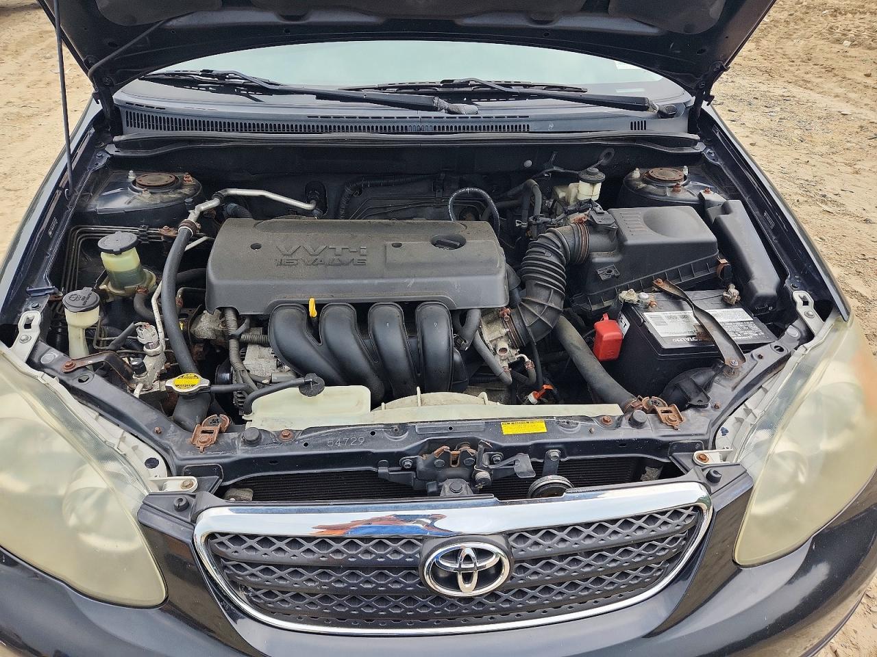 2006 Toyota Corolla S Black vin: 2T1BR32E96C623267
