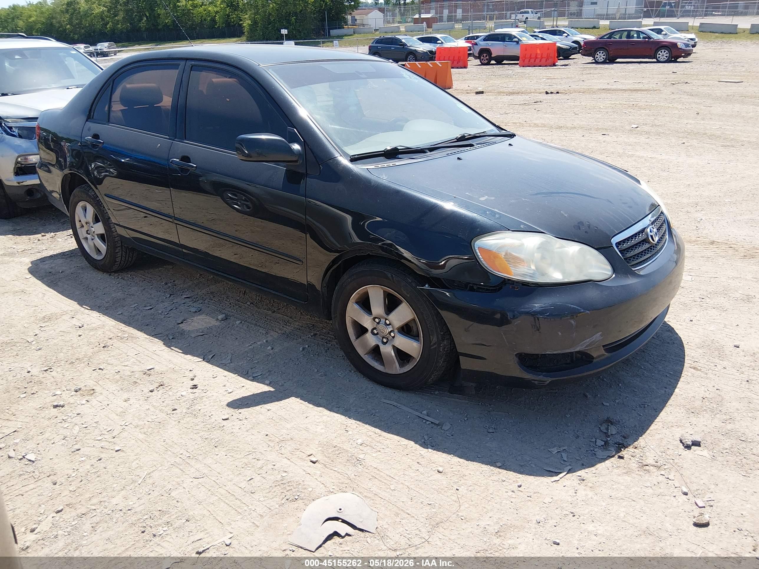 2006 Toyota Corolla Le Green vin: 2T1BR32E96C648637