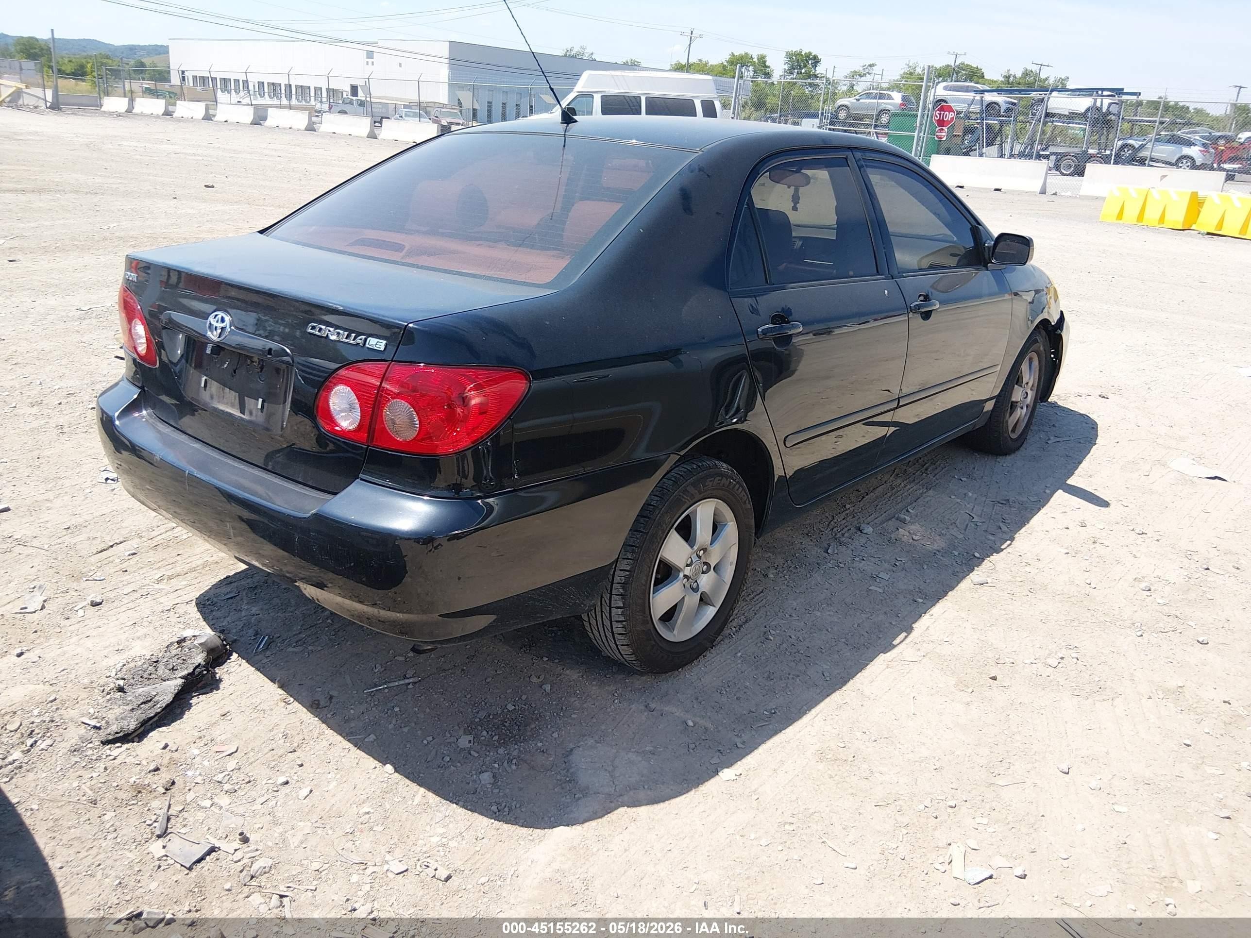2006 Toyota Corolla Le Green vin: 2T1BR32E96C648637