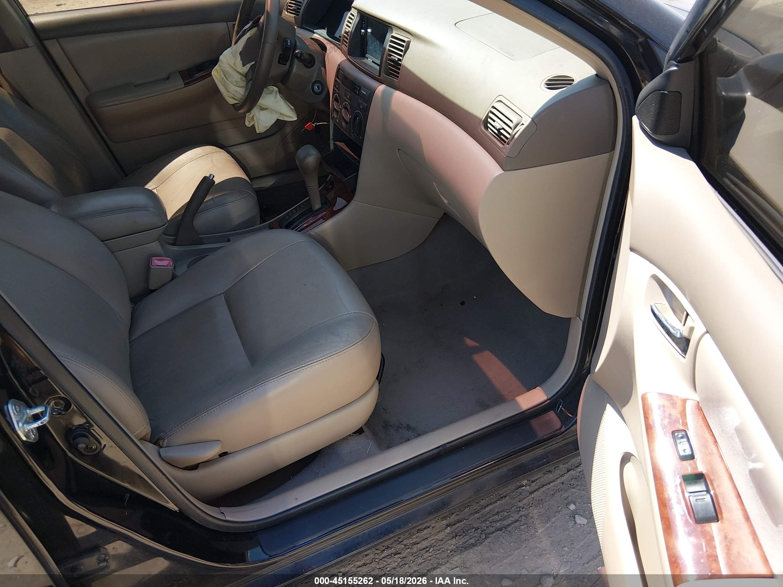 2006 Toyota Corolla Le Green vin: 2T1BR32E96C648637