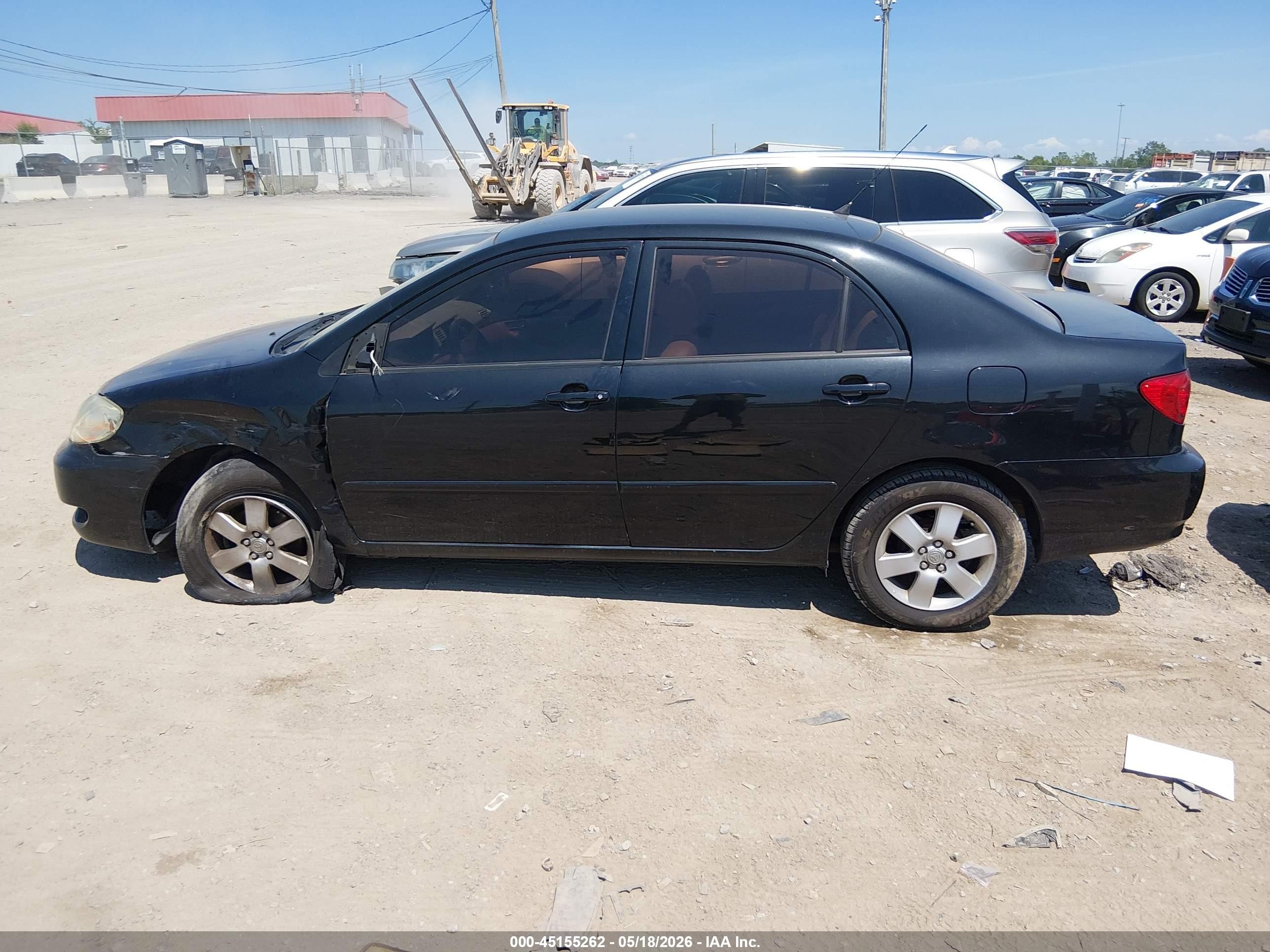 2006 Toyota Corolla Le Green vin: 2T1BR32E96C648637