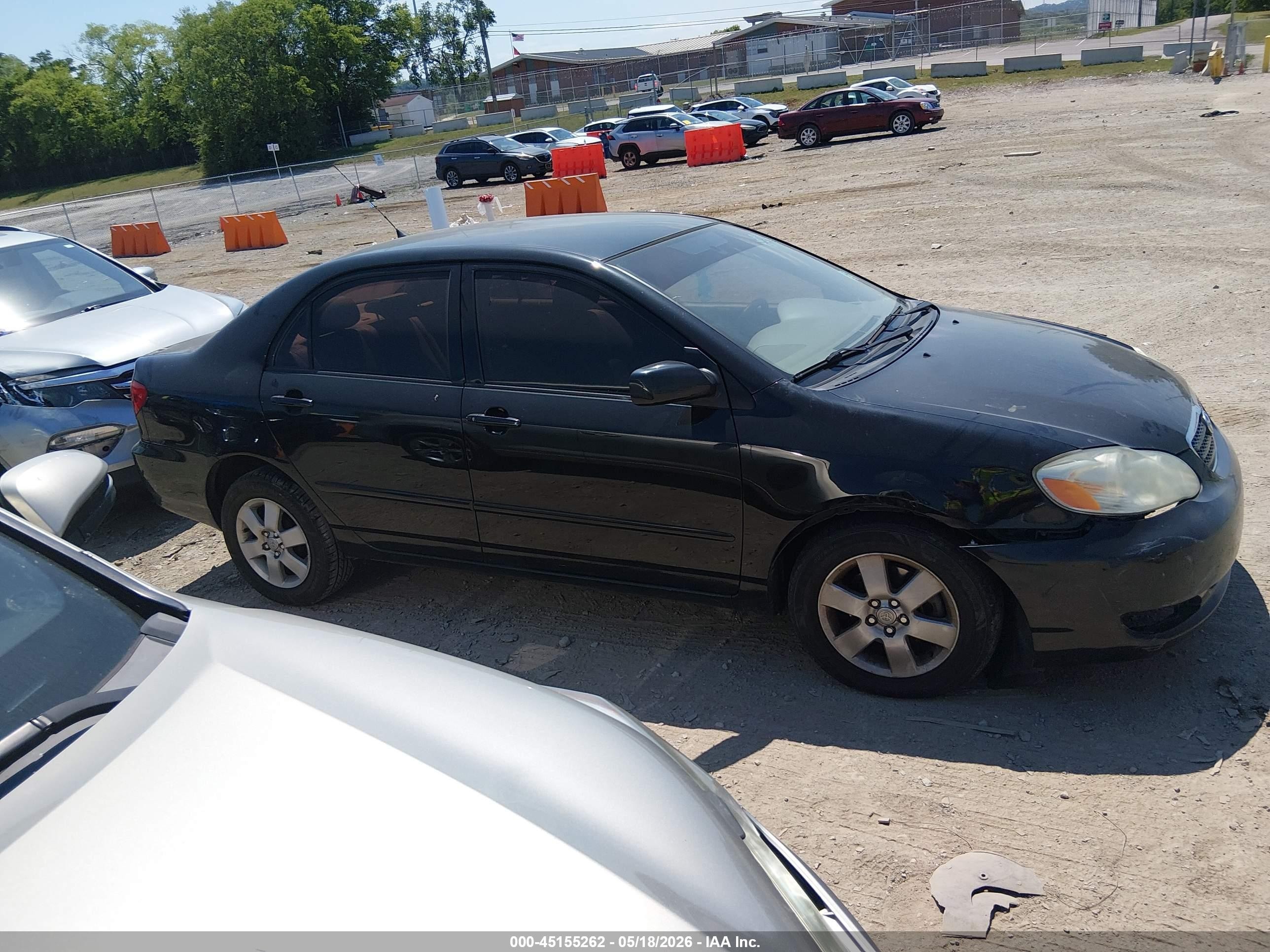2006 Toyota Corolla Le Green vin: 2T1BR32E96C648637