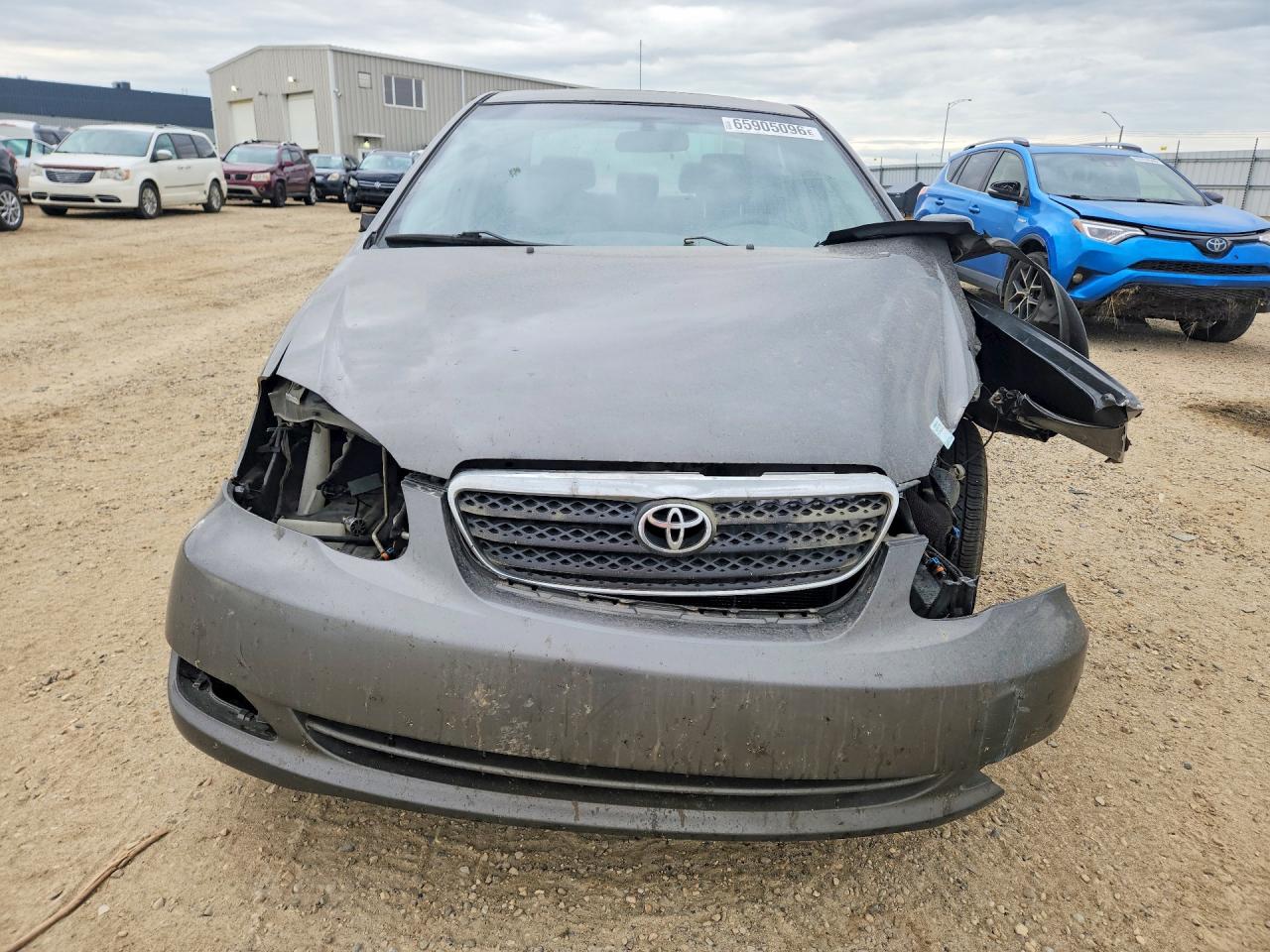 2006 Toyota Corolla Ce Серый vin: 2T1BR32E96C656057