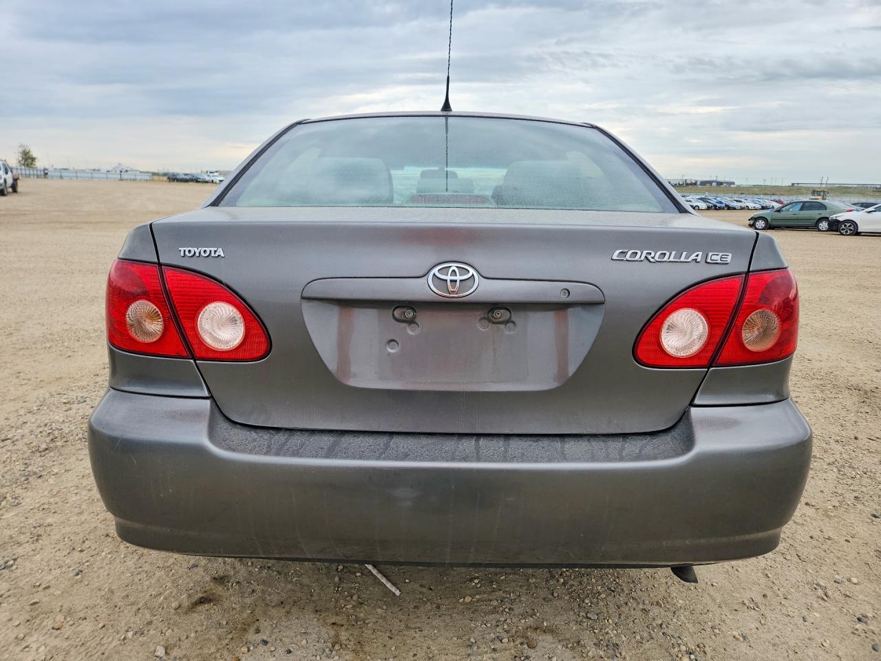 2006 Toyota Corolla Ce Серый vin: 2T1BR32E96C656057