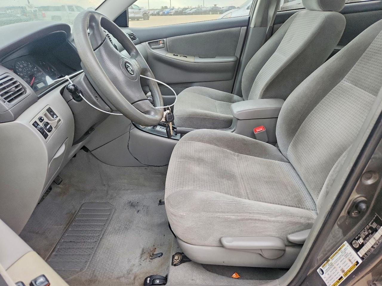 2006 Toyota Corolla Ce Серый vin: 2T1BR32E96C656057