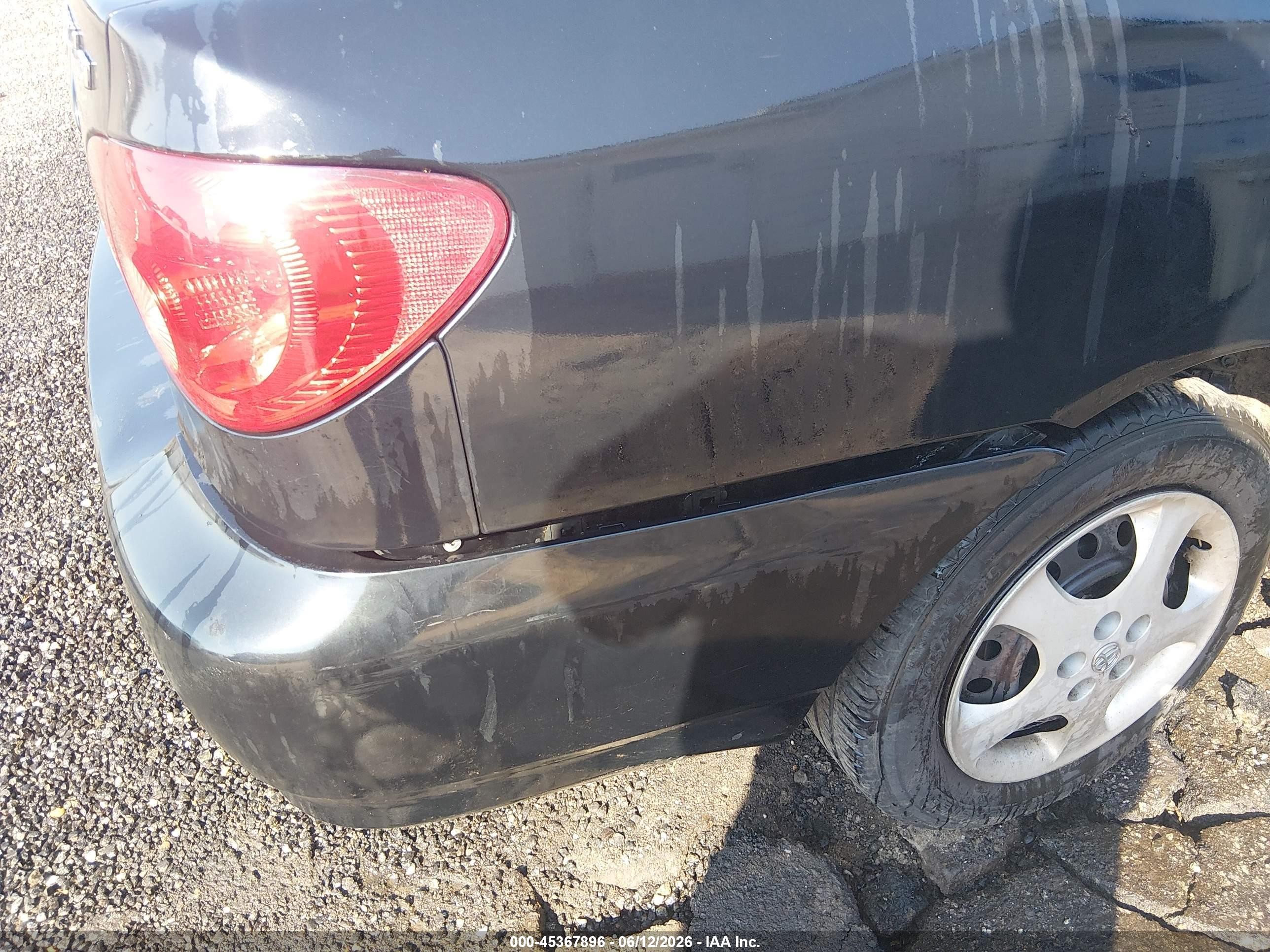 2006 Toyota Corolla Ce Black vin: 2T1BR32E96C656074