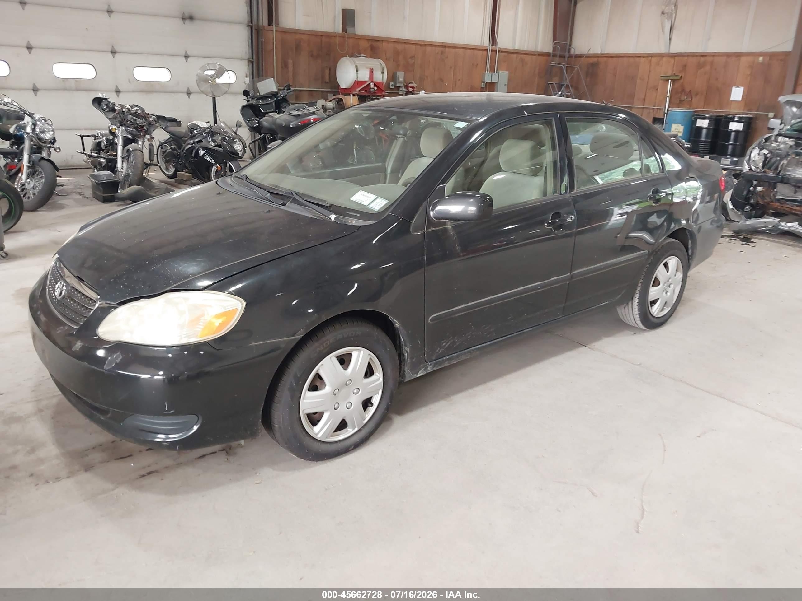 2006 Toyota Corolla Le Black vin: 2T1BR32E96C680956