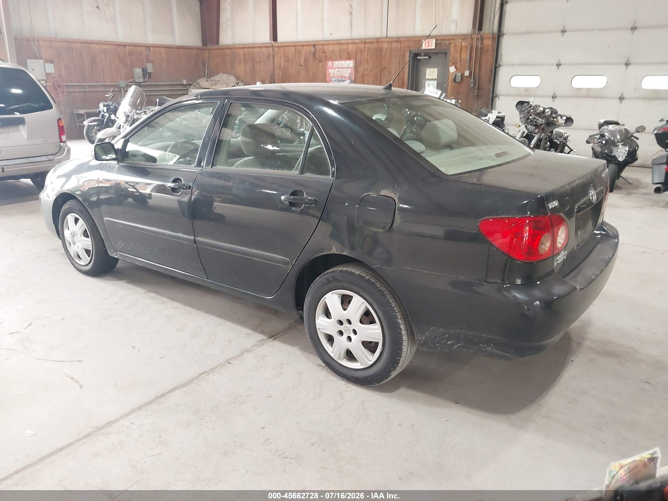 2006 Toyota Corolla Le Black vin: 2T1BR32E96C680956