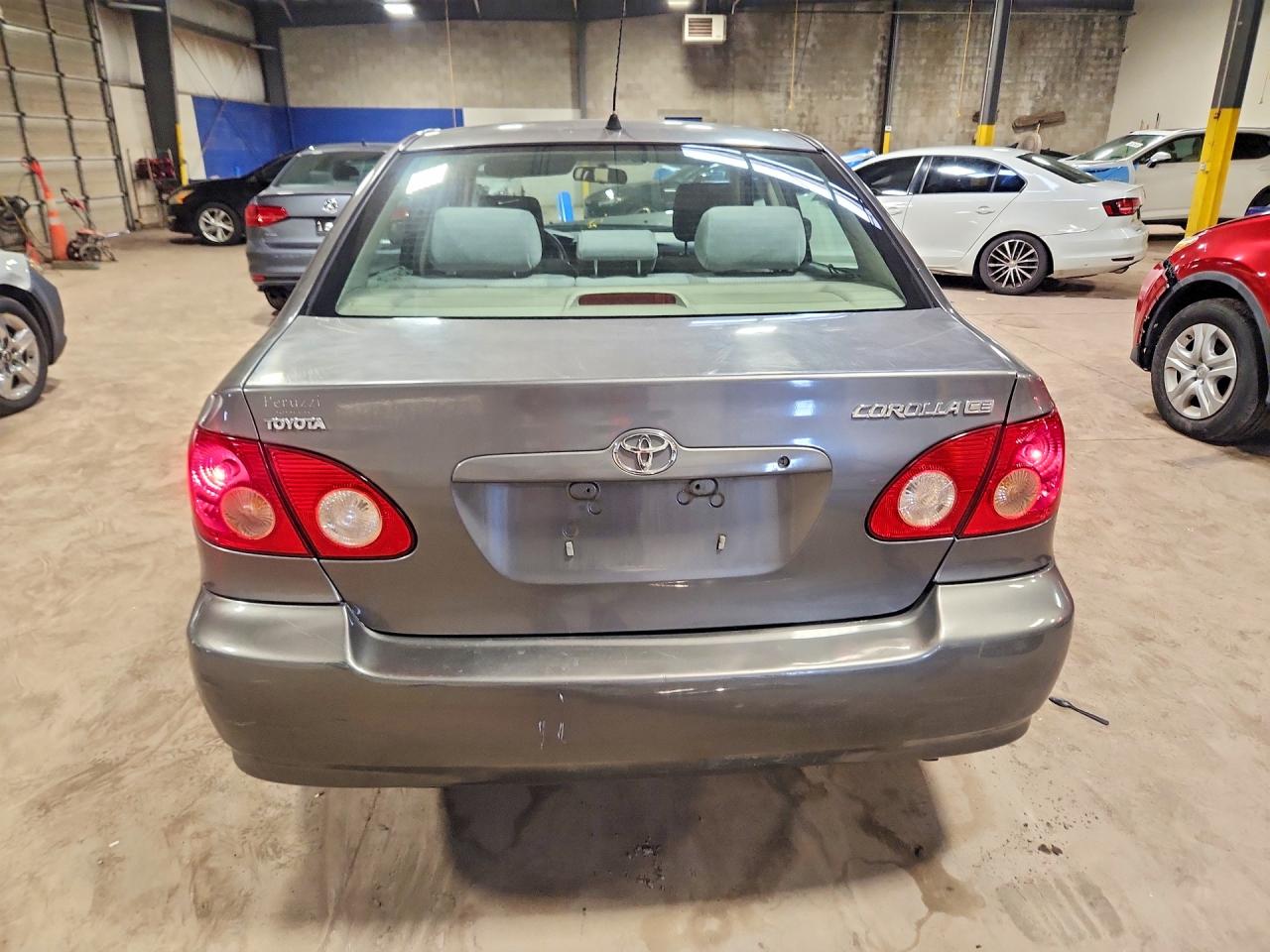 2007 Toyota Corolla Ce Gray vin: 2T1BR32E97C723497