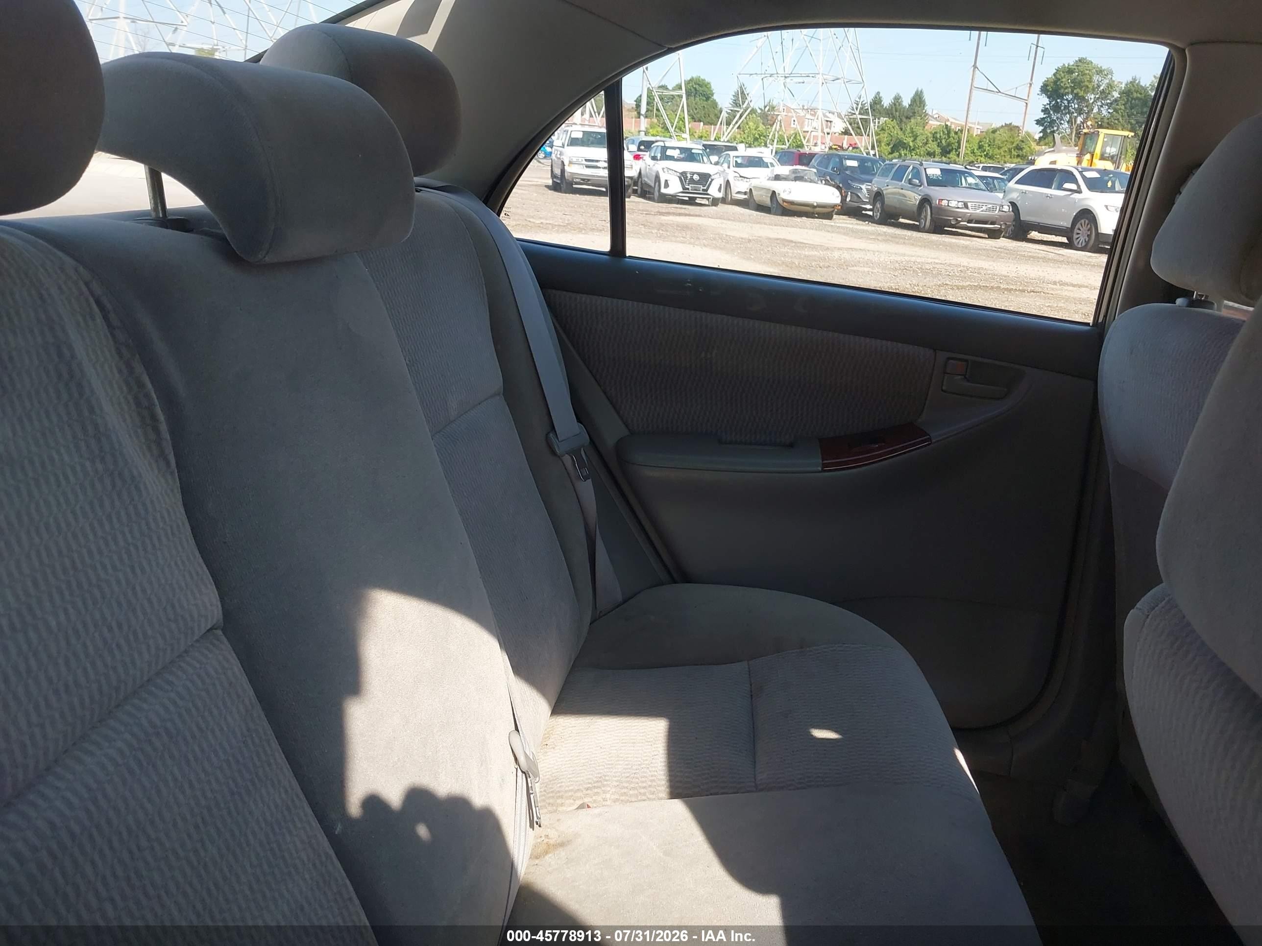 2007 Toyota Corolla Le Gray vin: 2T1BR32E97C725010