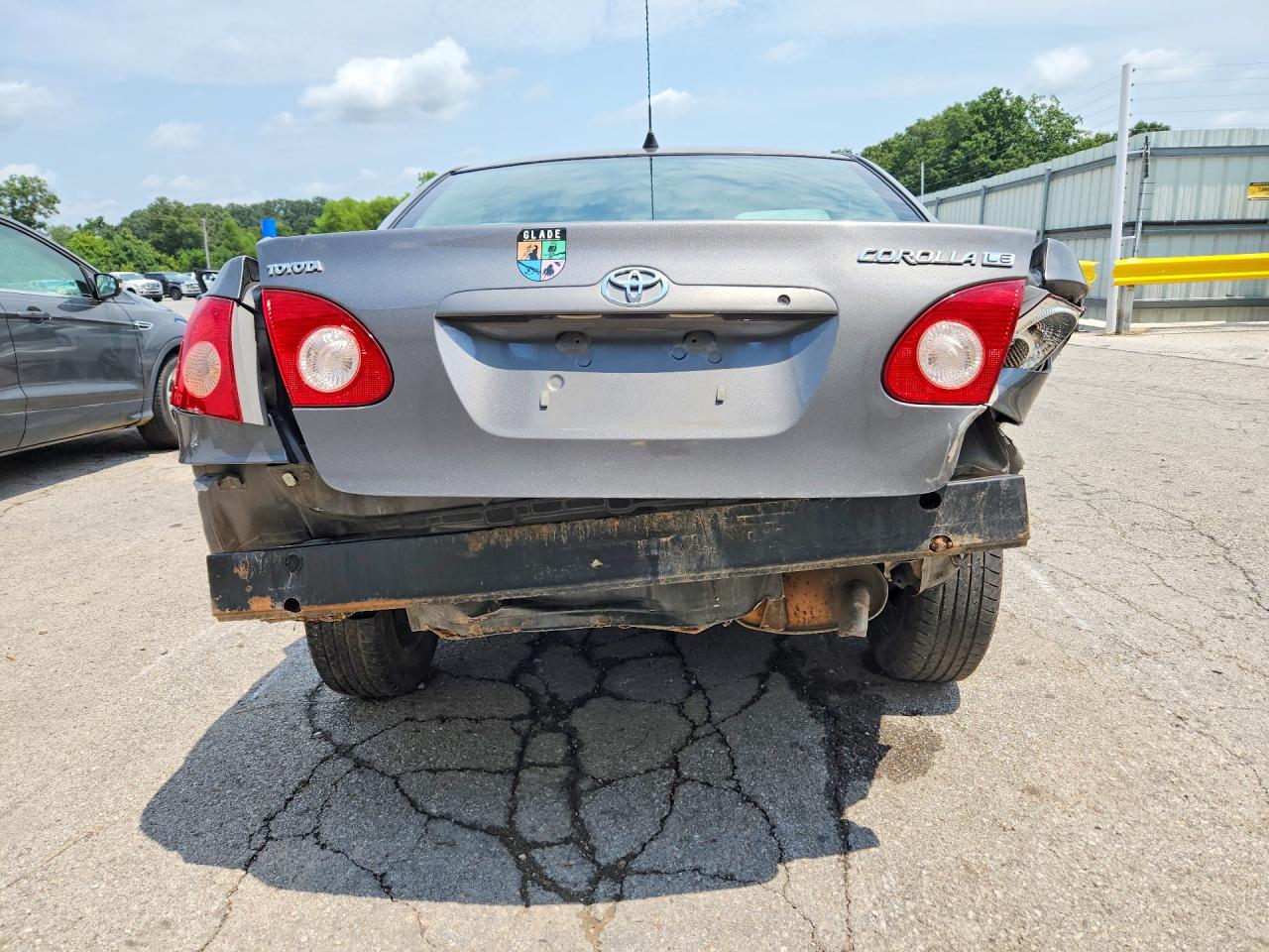 2007 Toyota Corolla Le Gray vin: 2T1BR32E97C734290