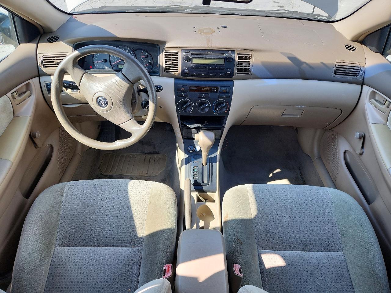 2007 Toyota Corolla Ce Gray vin: 2T1BR32E97C741515