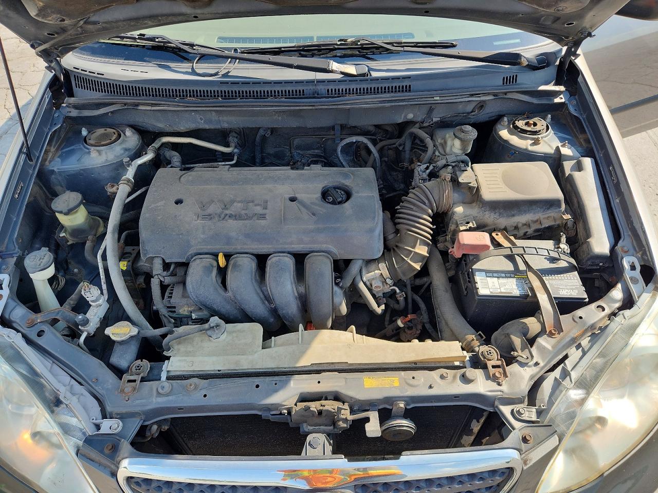 2007 Toyota Corolla Ce Gray vin: 2T1BR32E97C741515