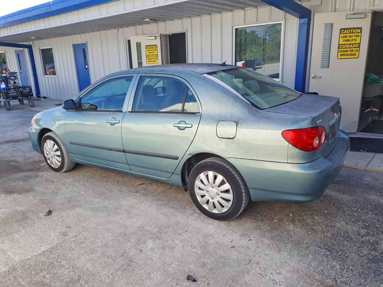 2007 Toyota Corolla Ce Teal vin: 2T1BR32E97C760615
